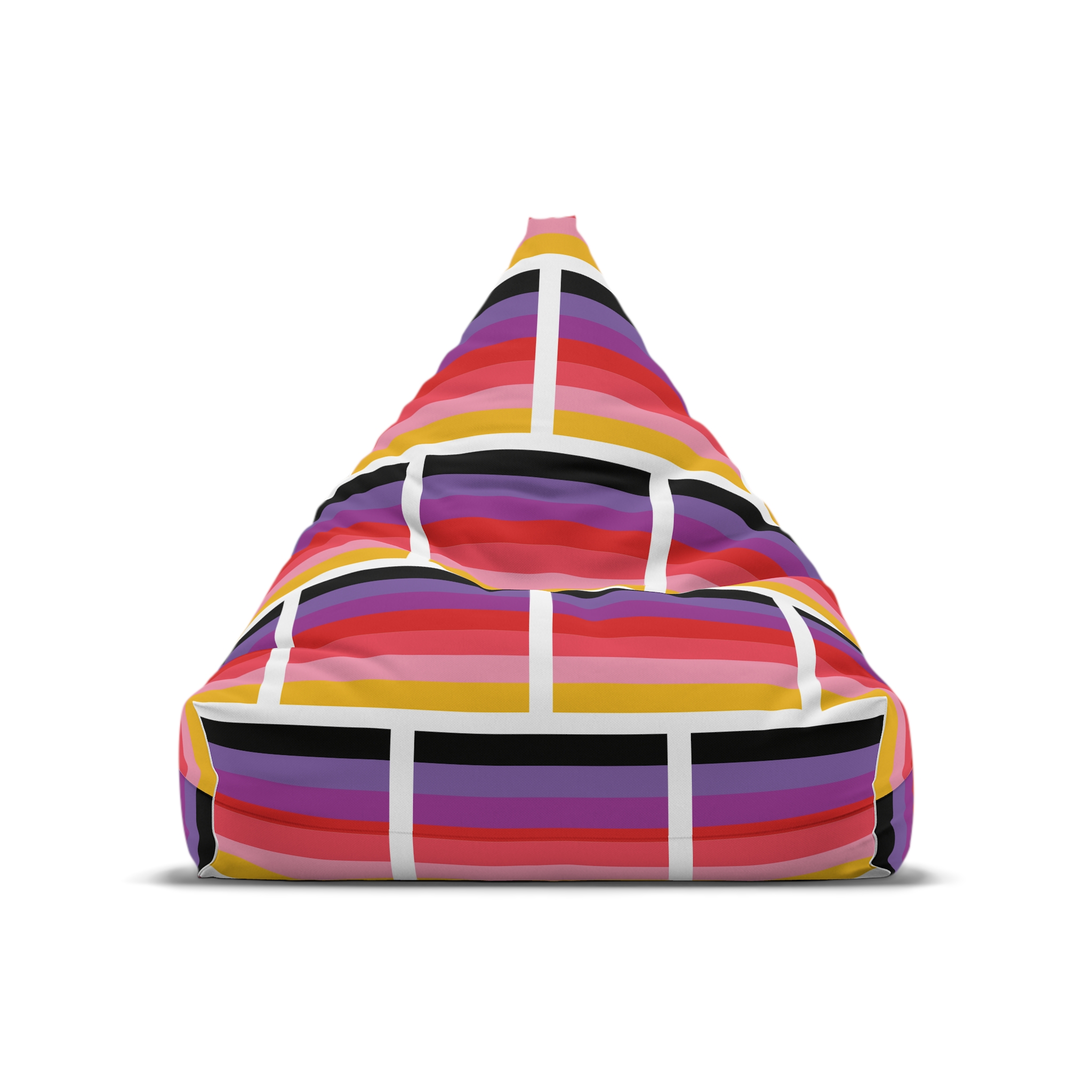 Lesbian Pride Design DC3A9F Bean Bag Chair Cover - Image 5