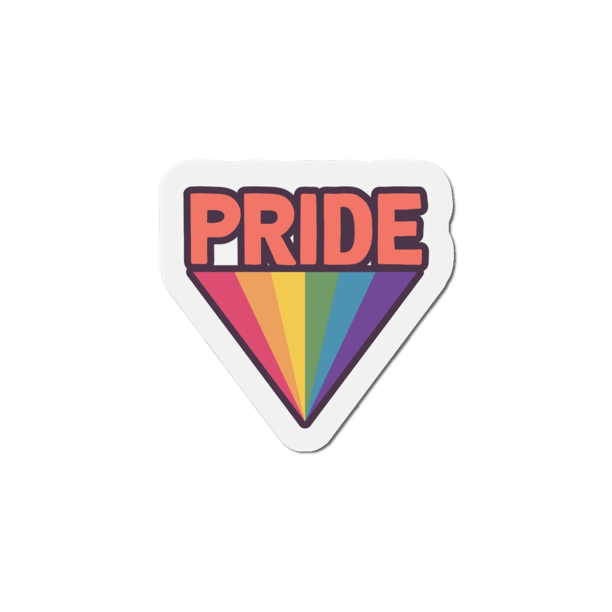 Pride With Rainbow(1) Die Cut Magnets - Image 13
