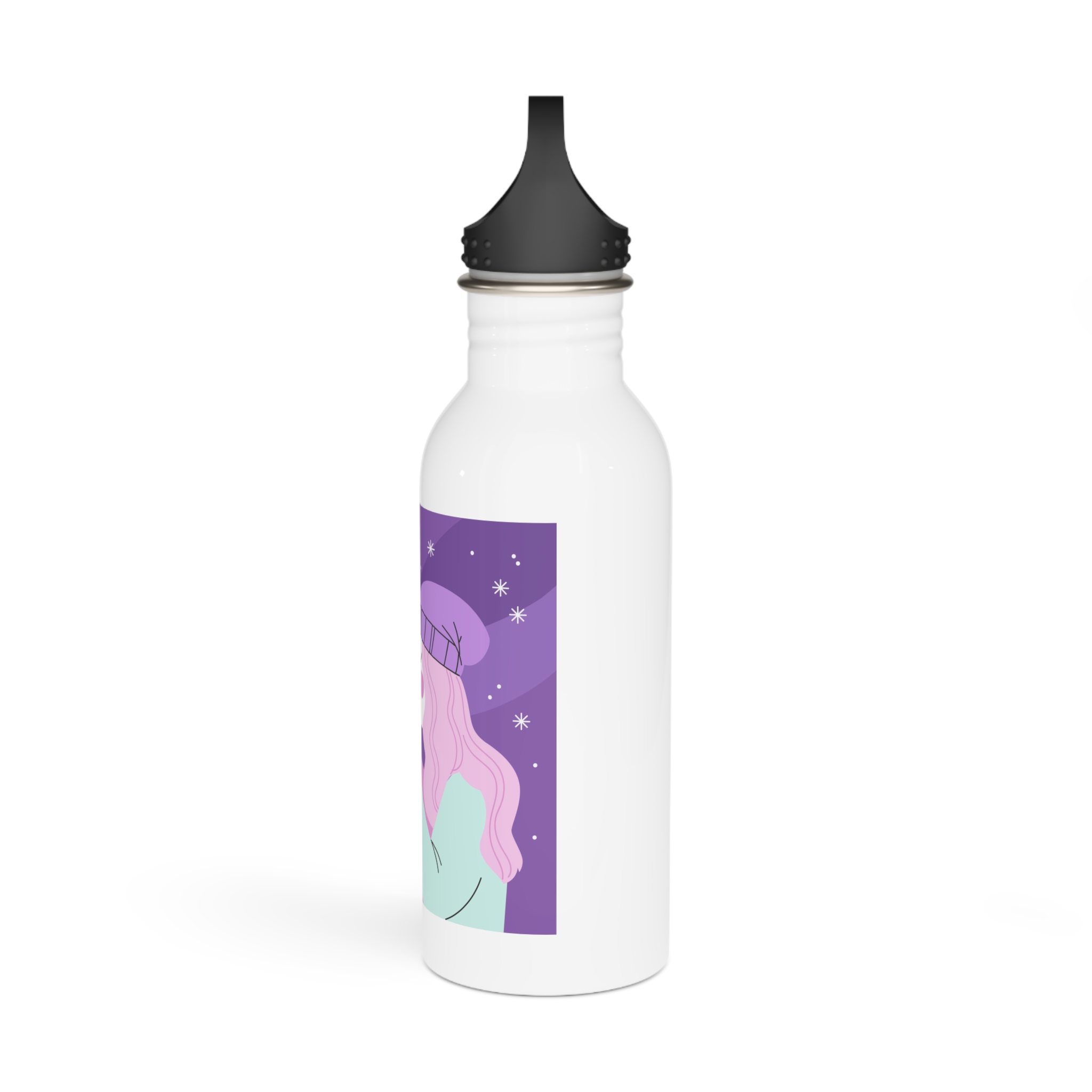 Lesbian Pride Design 025799 Stainless Steel Water Bottle - Image 4