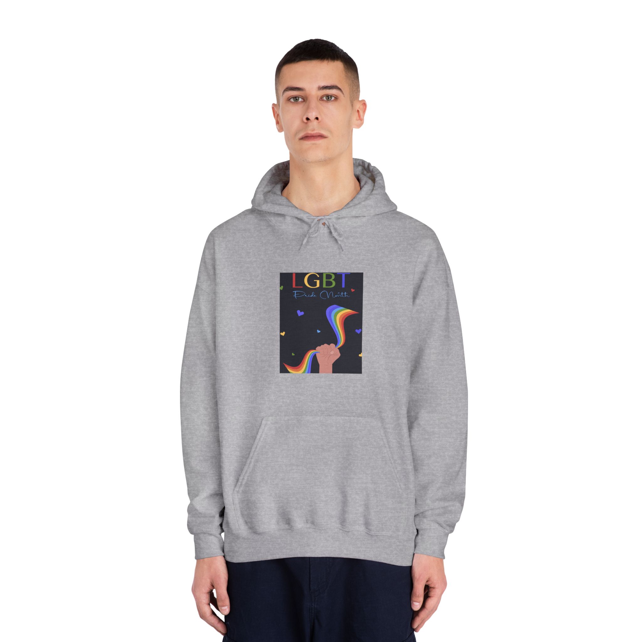 Poster Lgbt Pride Month Unisex Dryblend Hooded Sweatshirt - Image 15