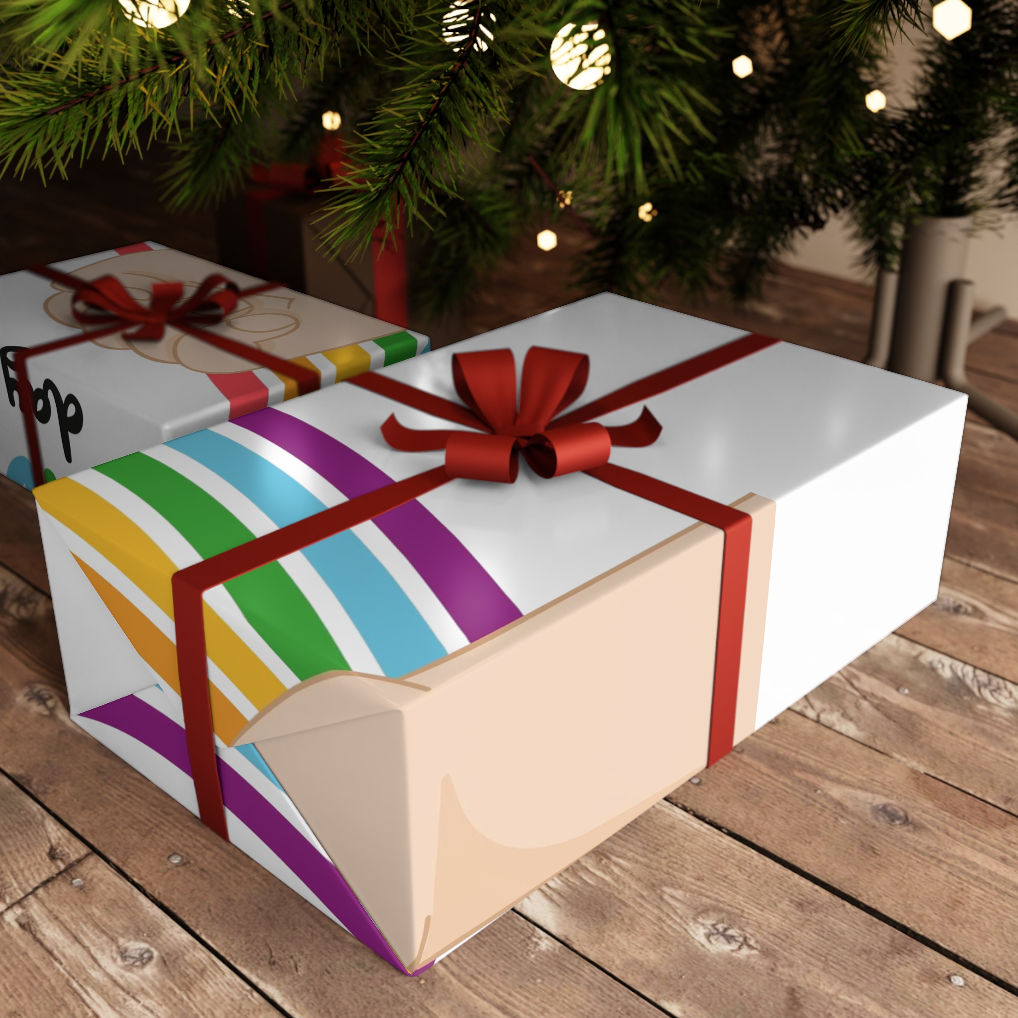 Pride Day Concept (2) Gift Wrapping Paper Sheets 1pc - Image 3
