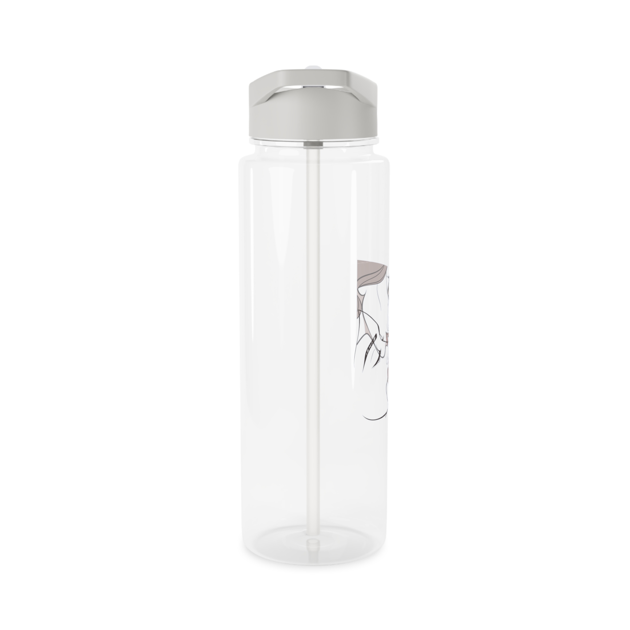Perfect Lip Set Open Close Smooches (1) Tritan Water Bottle - Image 8