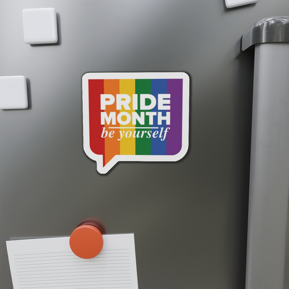Lgbt Pride Month June Lgbt Flag Rainbow Flag Love Concept Vector Illustration Poster (1) Die Cut Magnets - Image 11