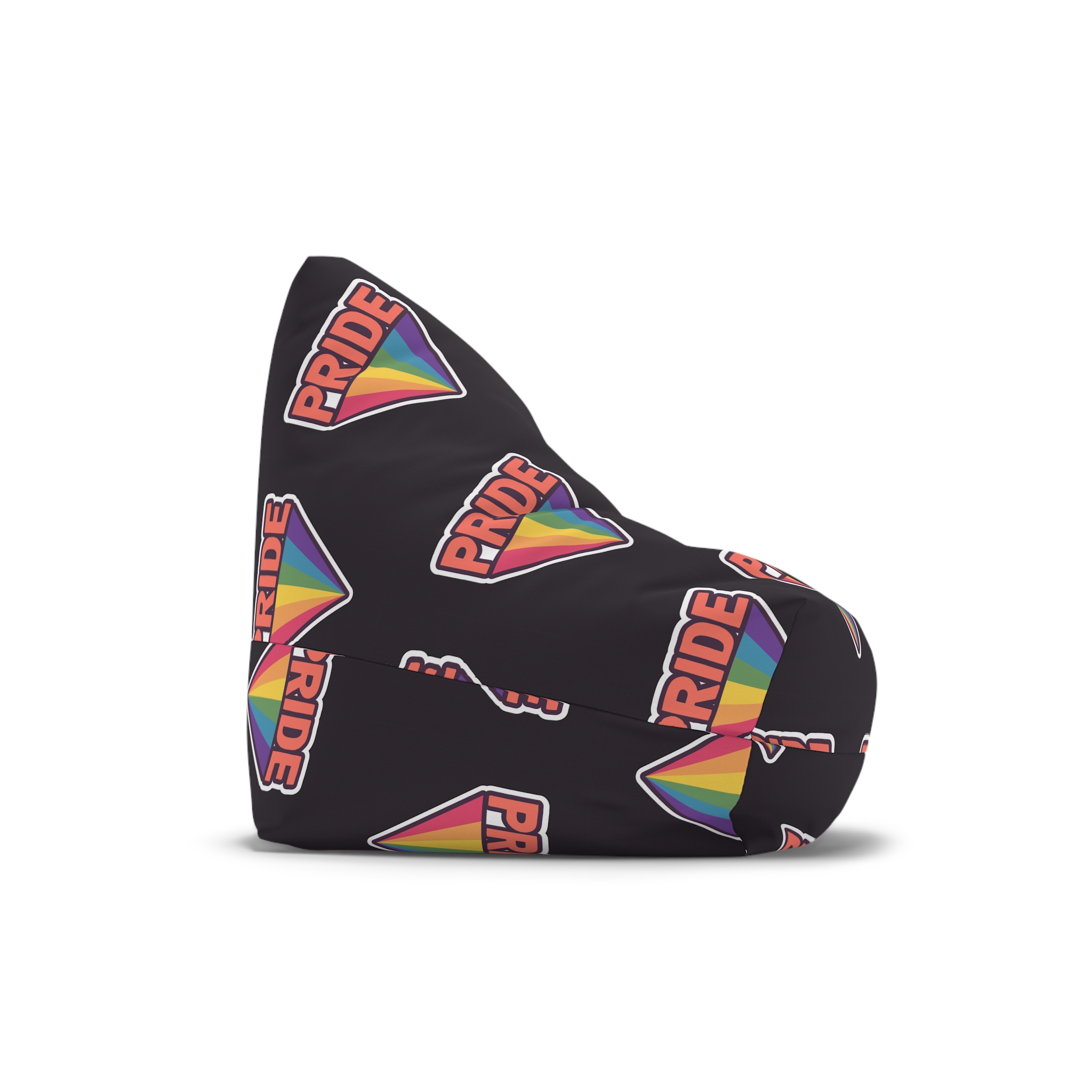 Pride With Rainbow Bean Bag Chair Cover - Image 3