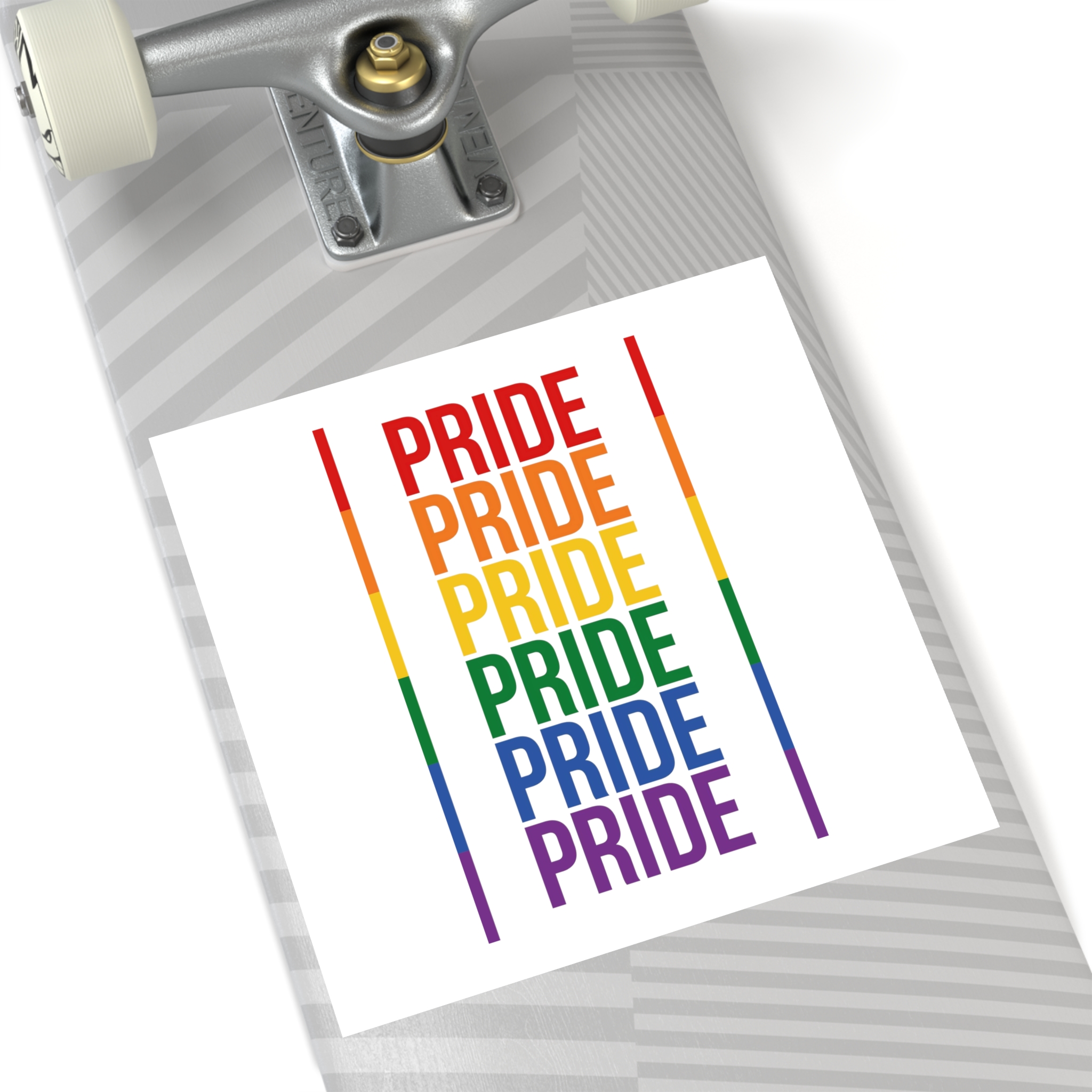 Lgbt Pride Month June 2026 Lesbian Gay Bisexual Transgender Lgbtq Flag Rainbow Love Vector (1) Laminate Stickers Square - Image 52