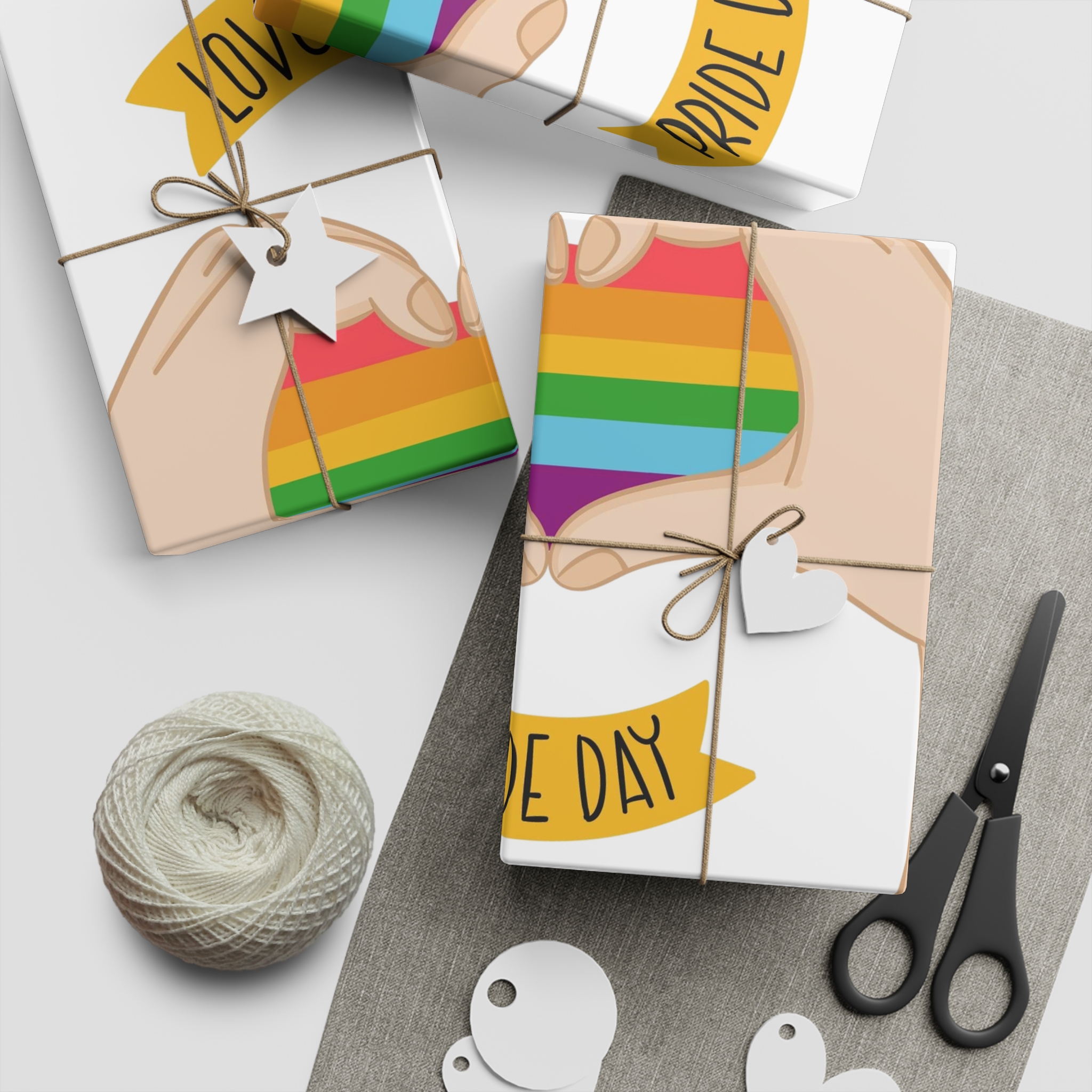 Pride Day Concept(1) Gift Wrapping Paper Sheets 1pc - Image 2