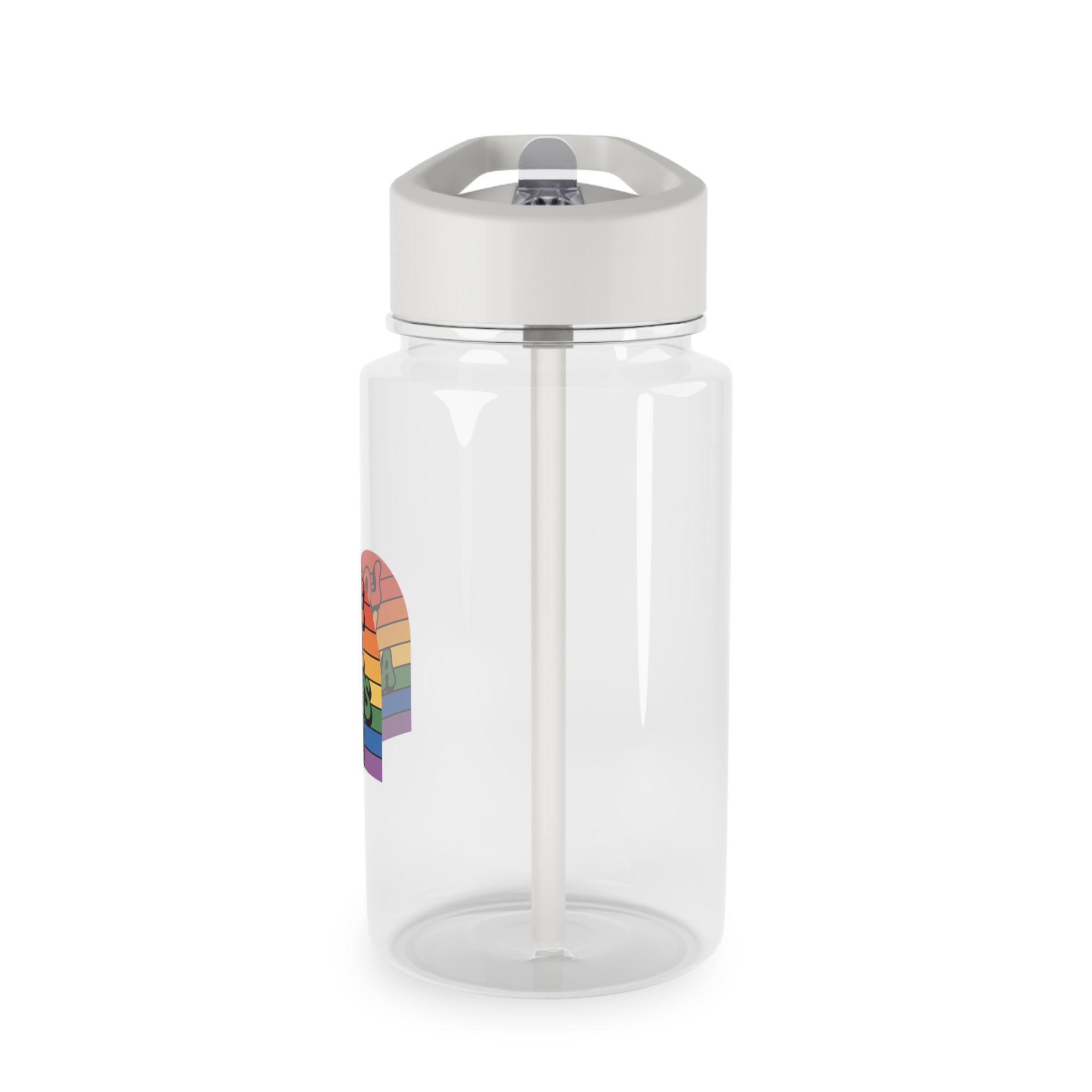 Love Will Always Win Pride Celebration Tritan Water Bottle - Image 3