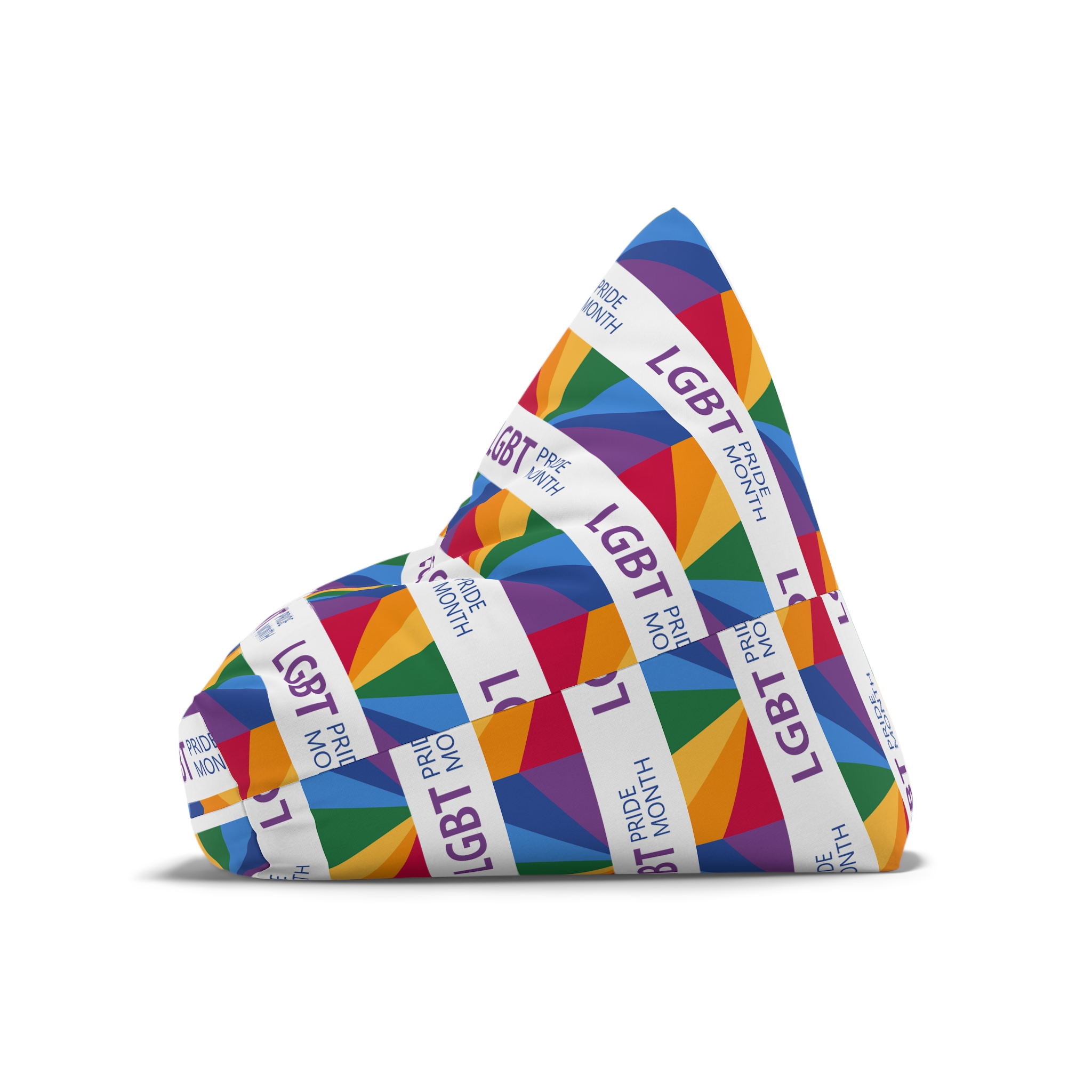 Pride Month Lgbt Horizontal Banner Template Gay Parade Annual Summer Event Bean Bag Chair Cover - Image 8