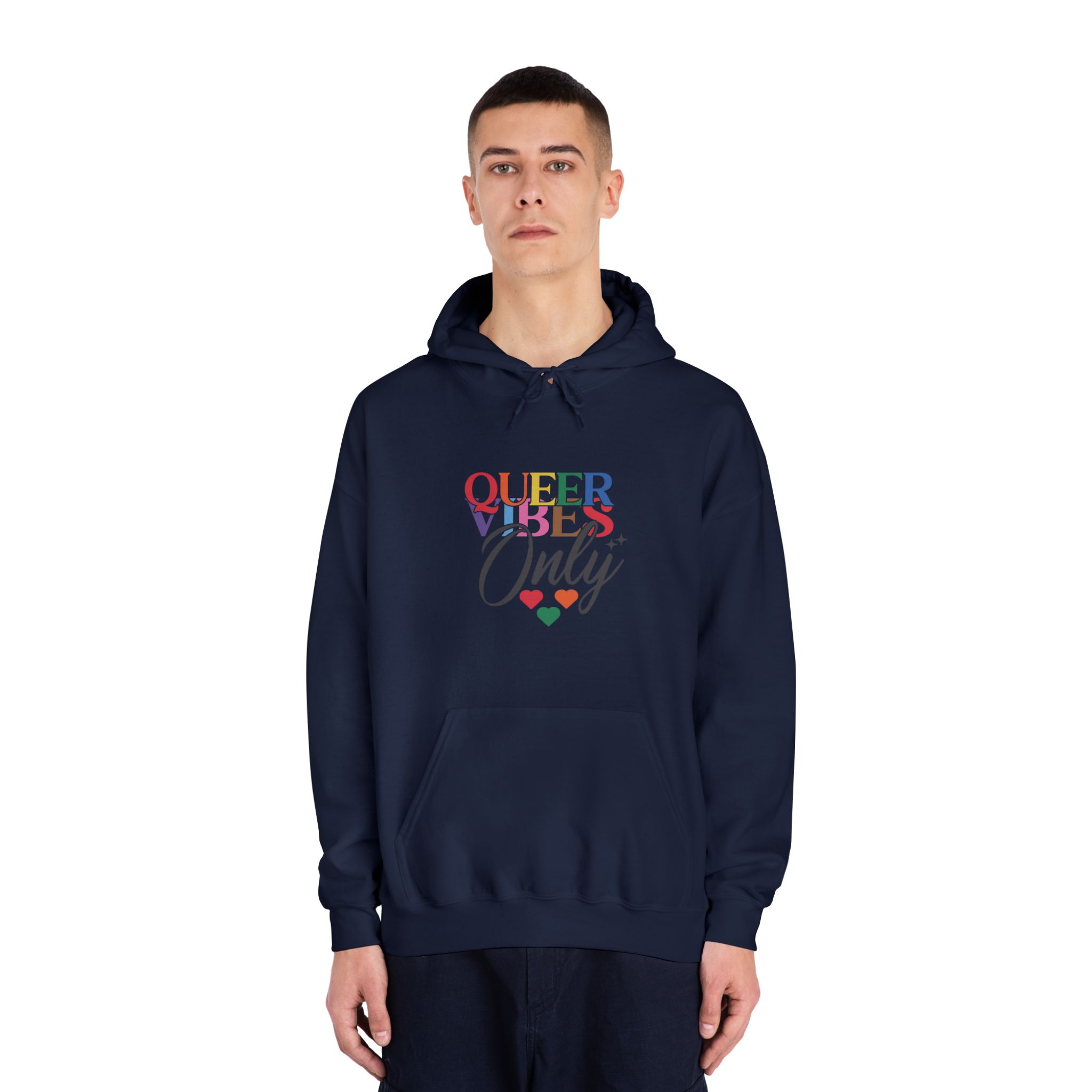 Lgbtq Pride Month Quote Eps Design Vector Pride Design Template(1) Unisex Dryblend Hooded Sweatshirt - Image 31