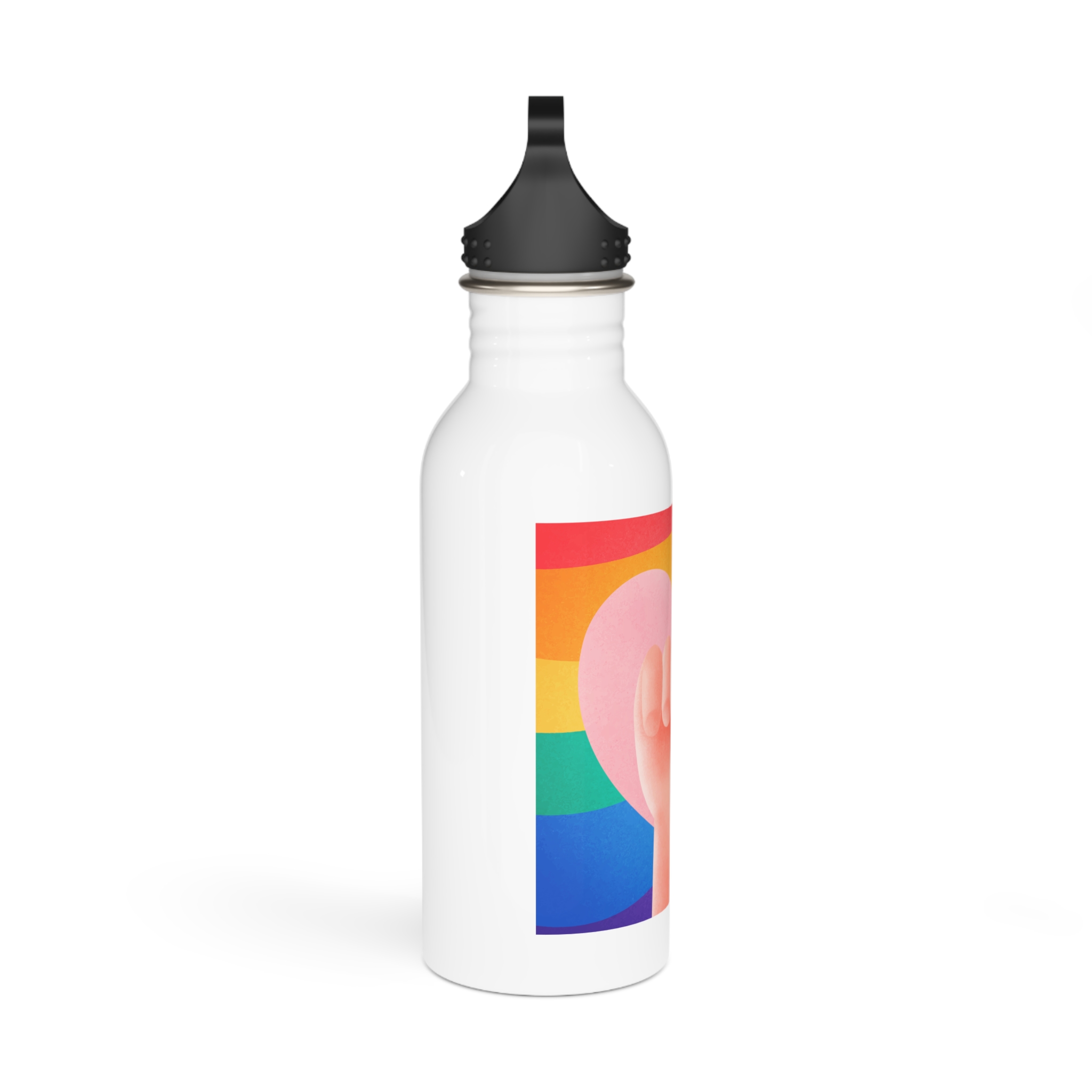 Pride Day Concept 2 Stainless Steel Water Bottle - Image 2