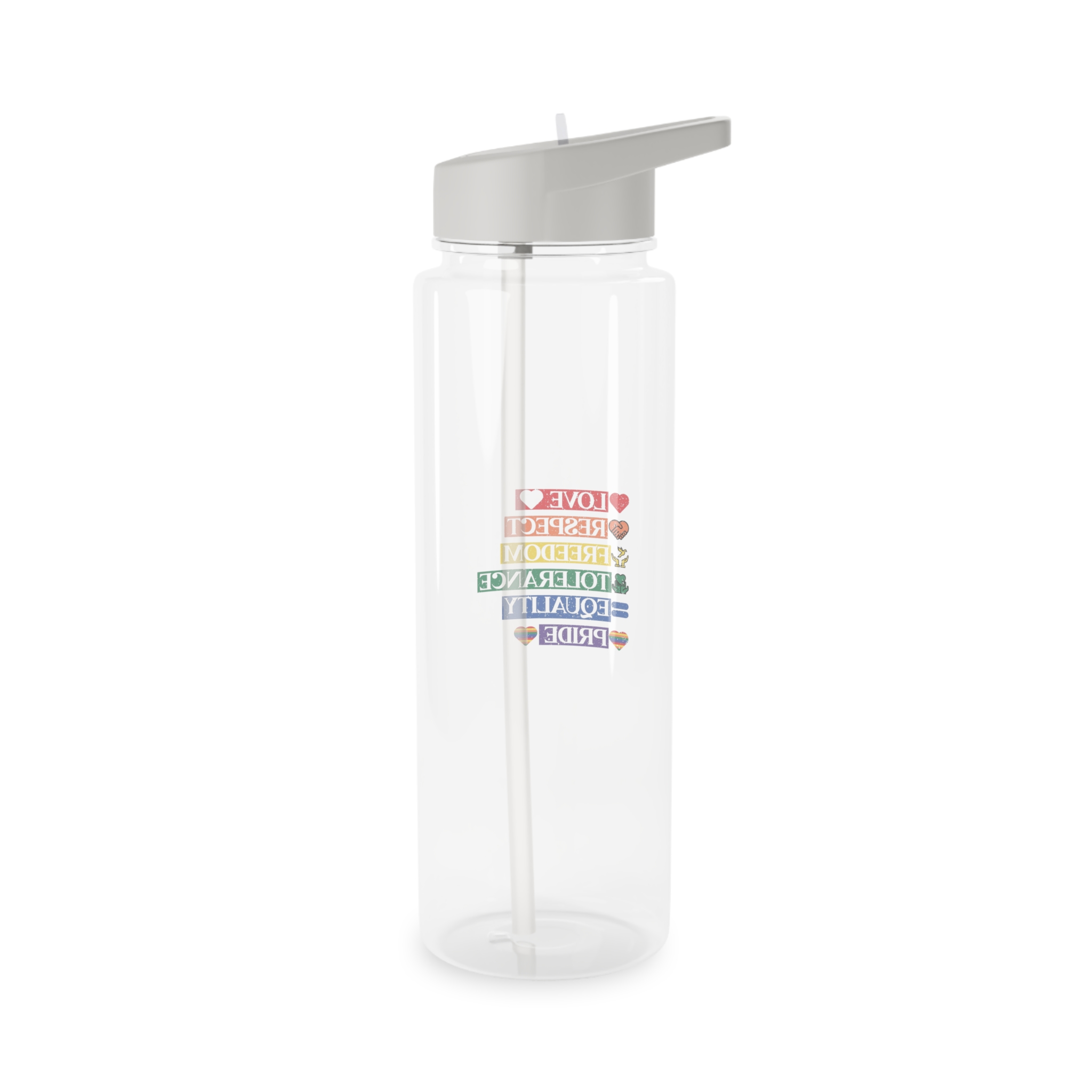 Lgbtq Pride Month Quote Eps Design Vector Pride Design Template (1) Tritan Water Bottle - Image 6
