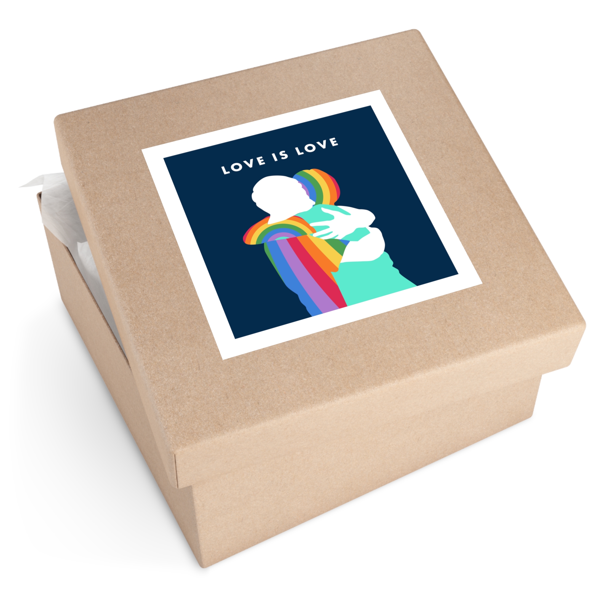 Pride Month 04 Laminate Stickers Square - Image 51