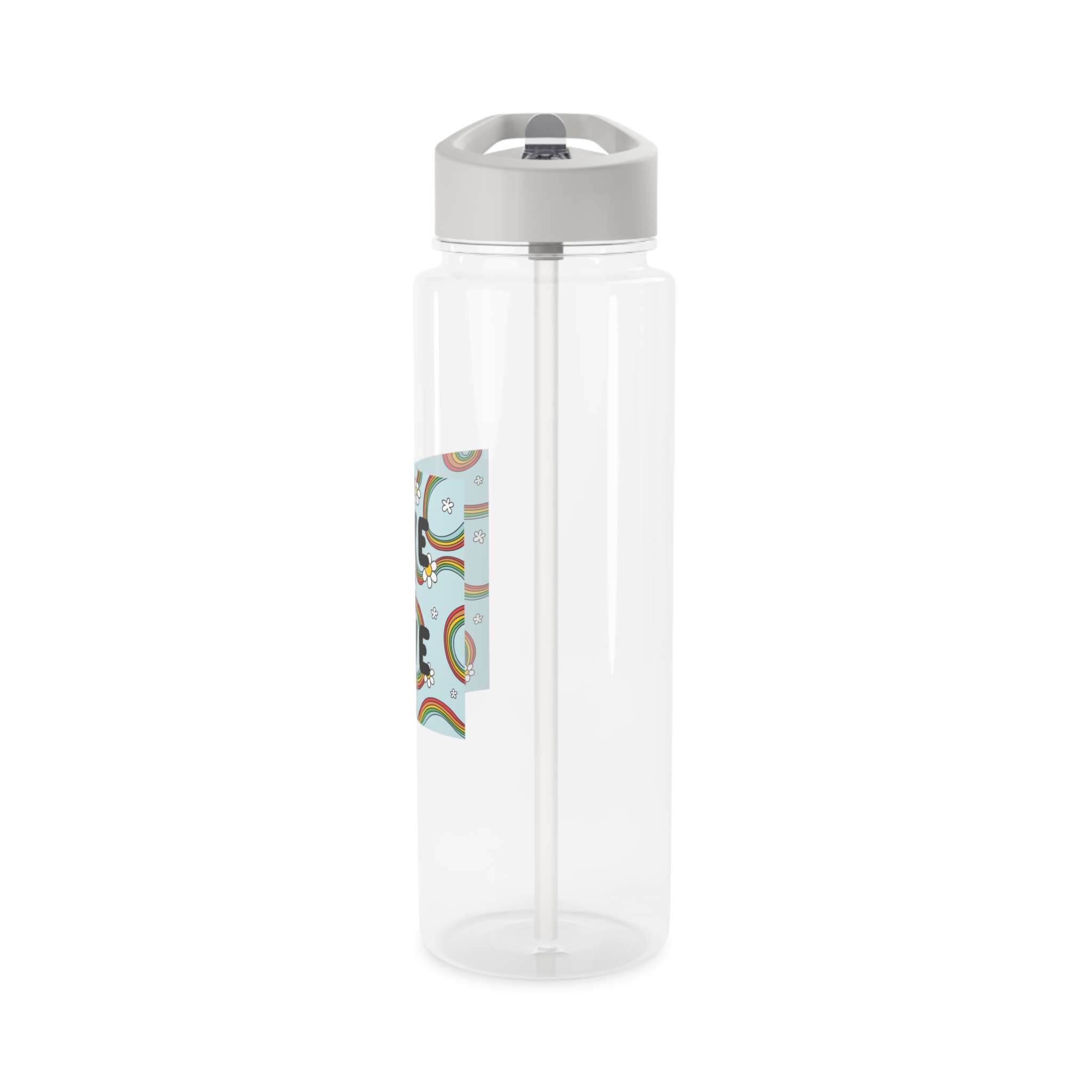 Pride Day Lettering Concept Tritan Water Bottle - Image 7