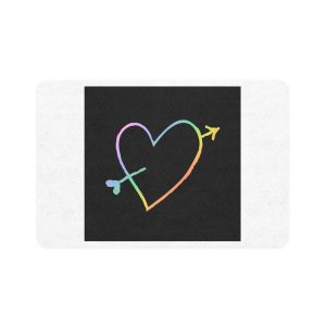 Lesbian Pride Design 2B269A Pet Food Mat 12x18