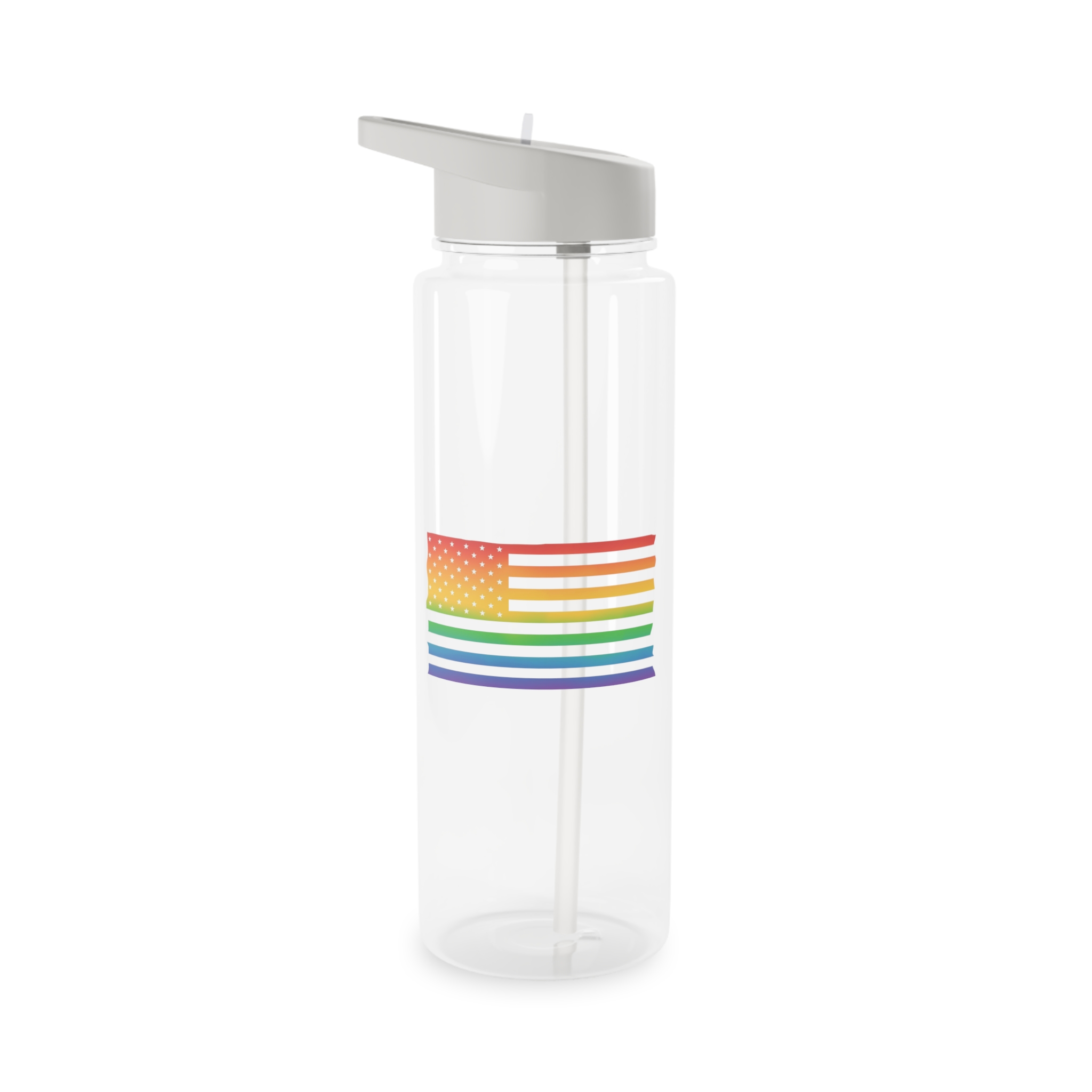 Pride Month America Concept Us Pride Month Flag1 Tritan Water Bottle - Image 5