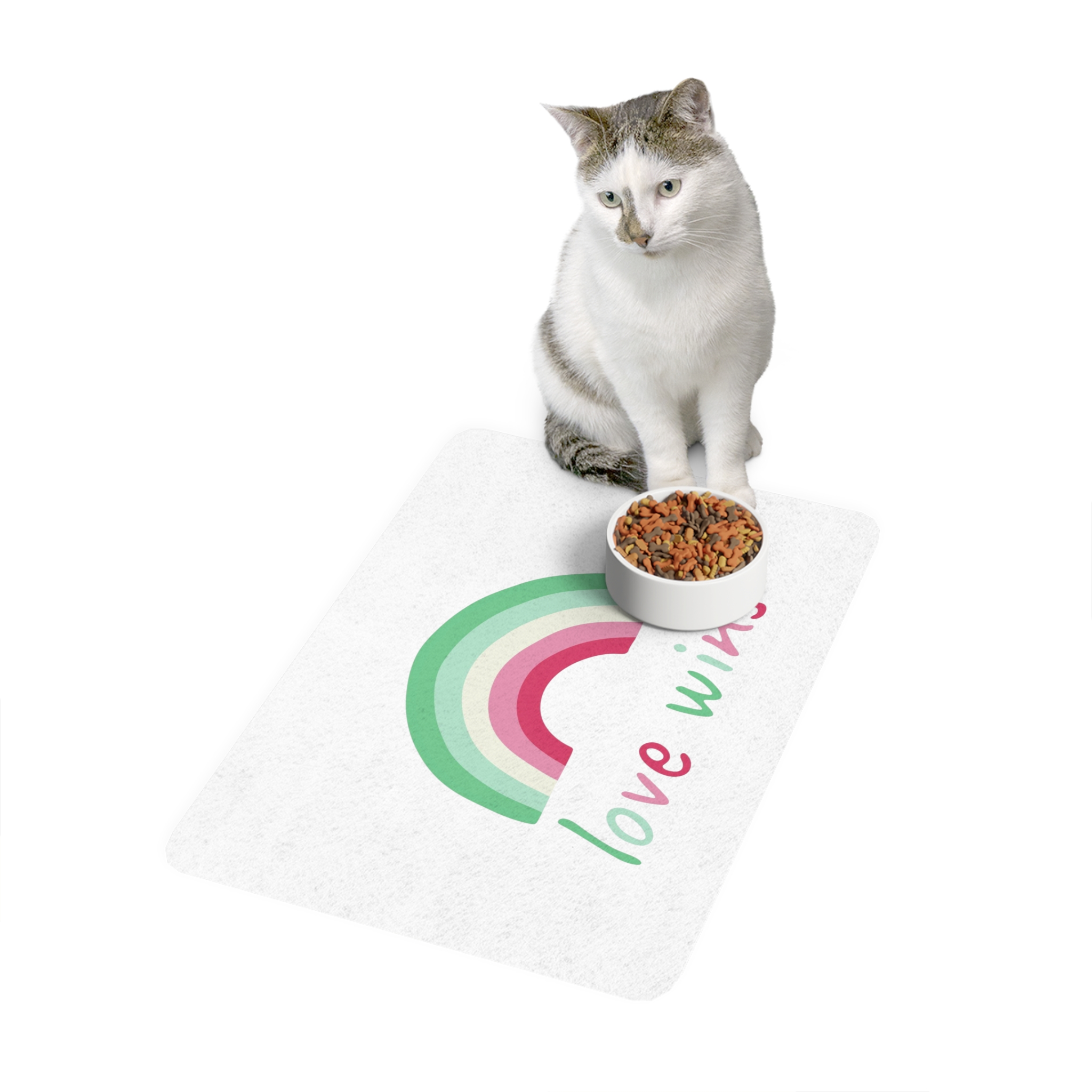 Colorful Rainbow Shape Abrosexual Pride Flag Happy Pride Day Lgbtqia Community Pride Month Vector Hand Drawn Doodle Posters Stickers Logo Cards Pet Food Mat 12x18 - Image 3