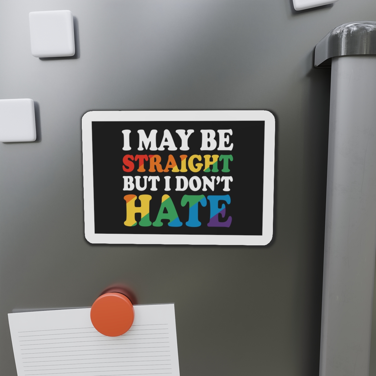Pride Gay Lgbt Rainbow Tshirt Design(3) Die Cut Magnets - Image 14