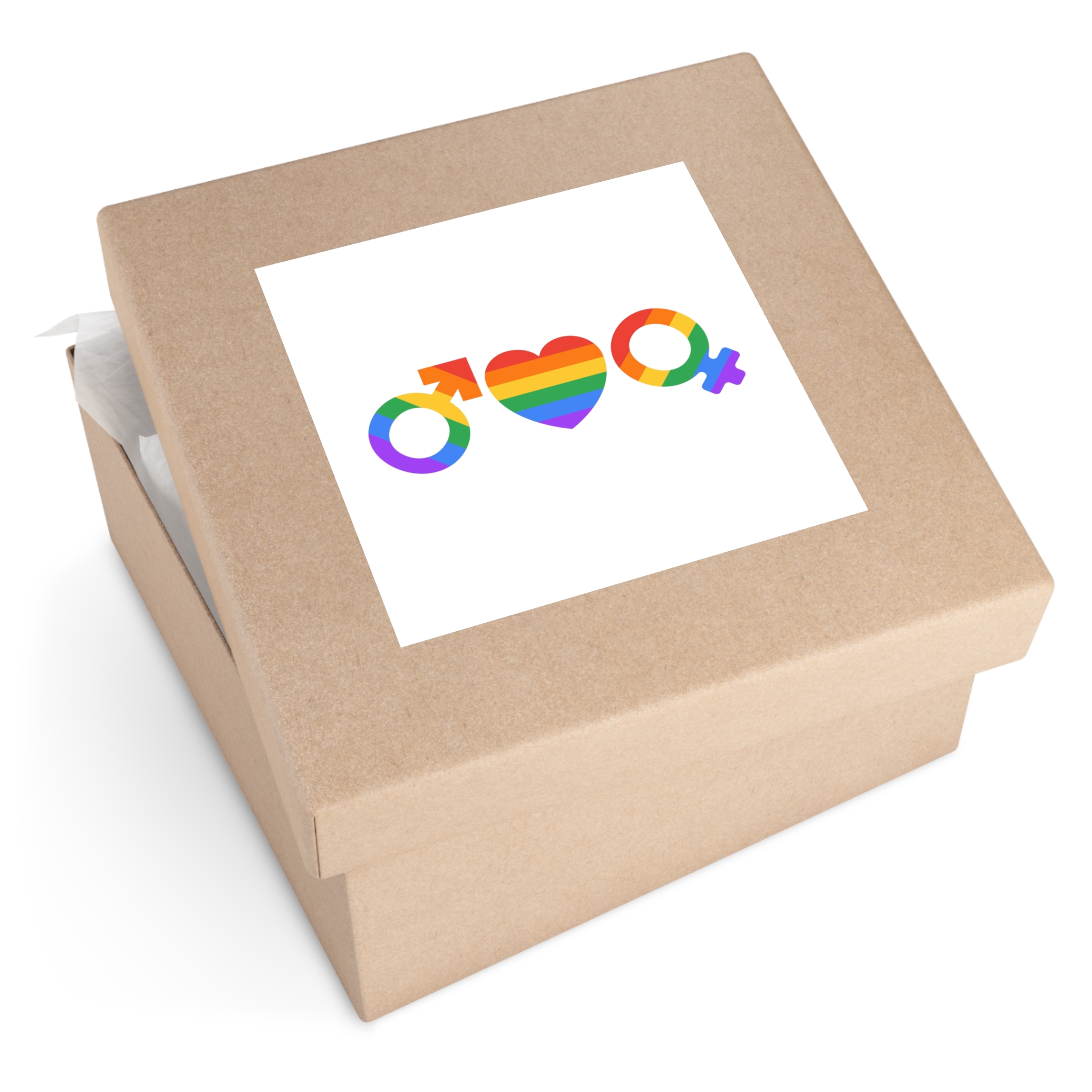 Lgbt Pride Month June Lesbian Gay Bisexual Transgender Lgbtq Flag Rainbow Vector(2) Laminate Stickers Square - Image 51