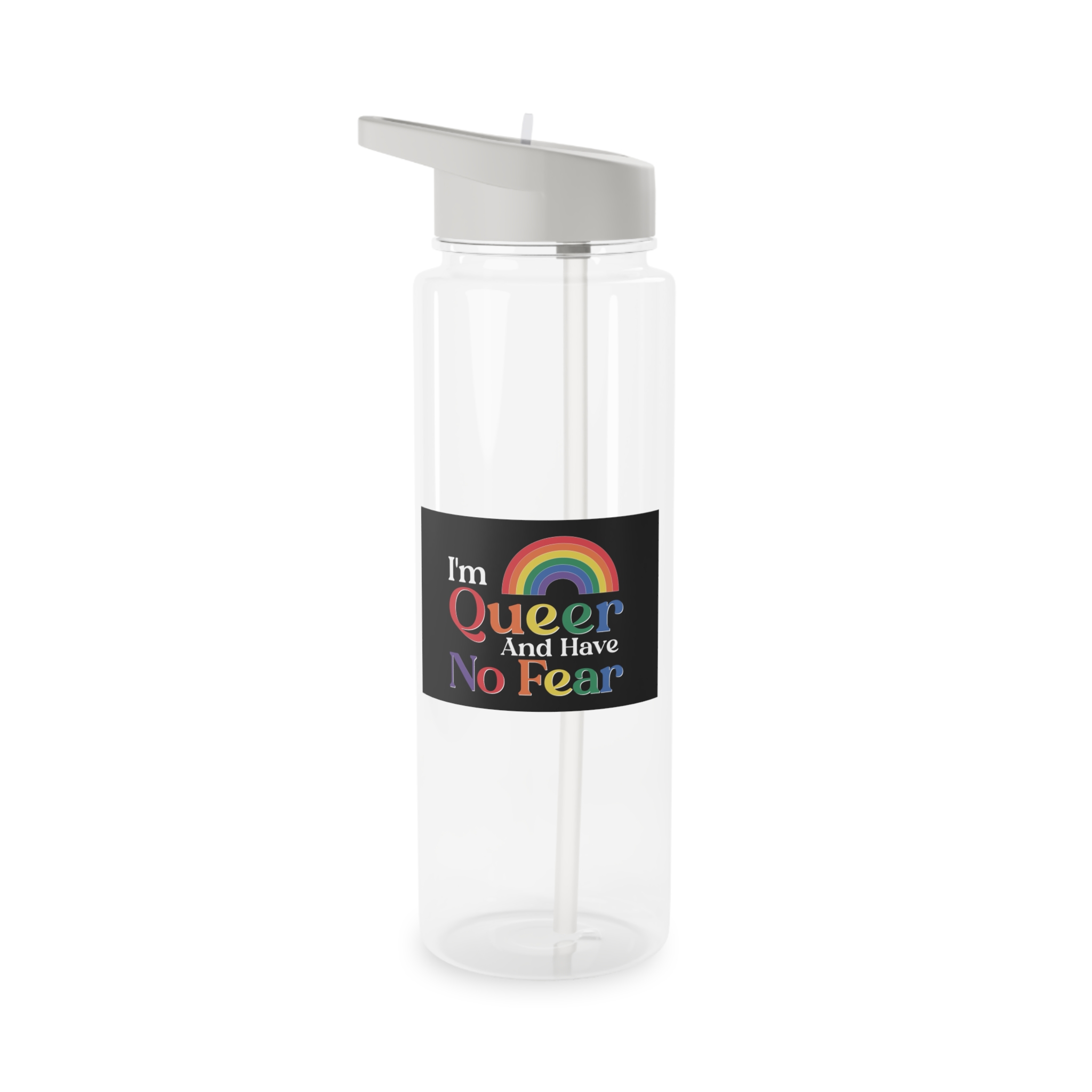 Pride Lgbtq Gay Typography Vector Tshirt Design(13) Tritan Water Bottle - Image 5
