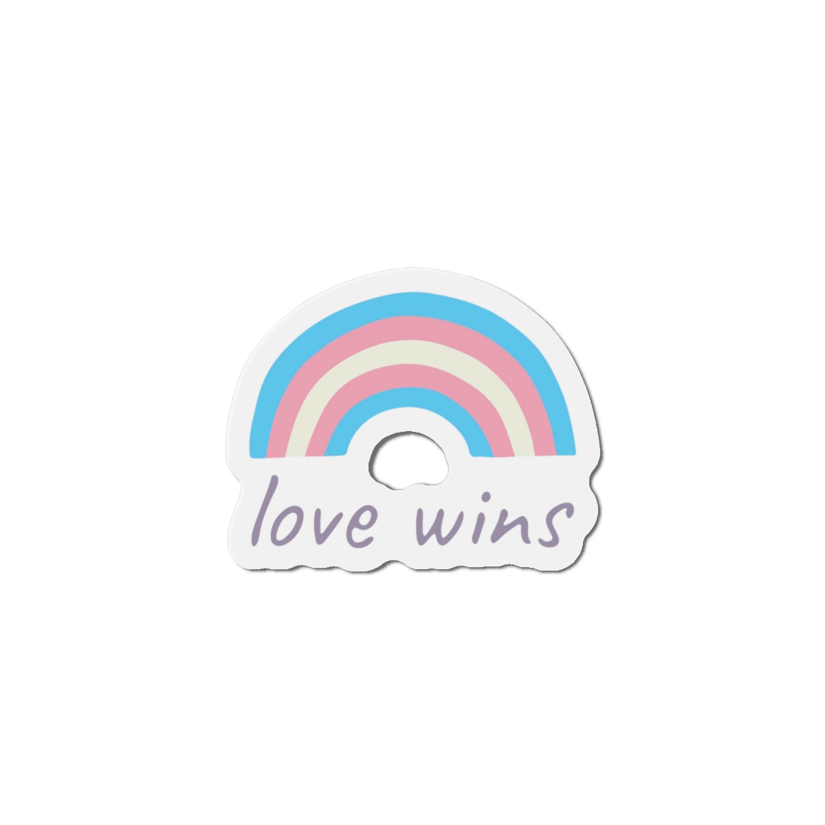 Colorful Rainbow Shape Transgender Pride Flag Happy Pride Day Lgbtqia Community Pride Month Vector Hand Drawn Doodle Posters Stickers Logo Cards Die Cut Magnets - Image 7