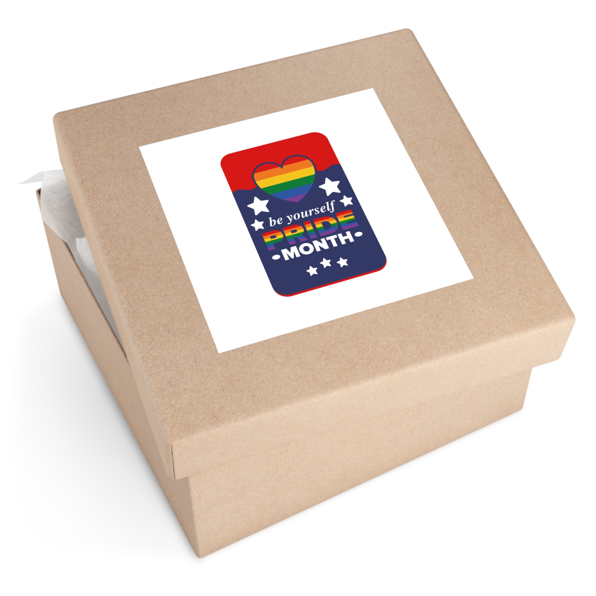 Lgbt Pride Month June Lesbian Gay Bisexual Transgender Love Lgbtq Flag Rainbow Vector Laminate Stickers Square - Image 51