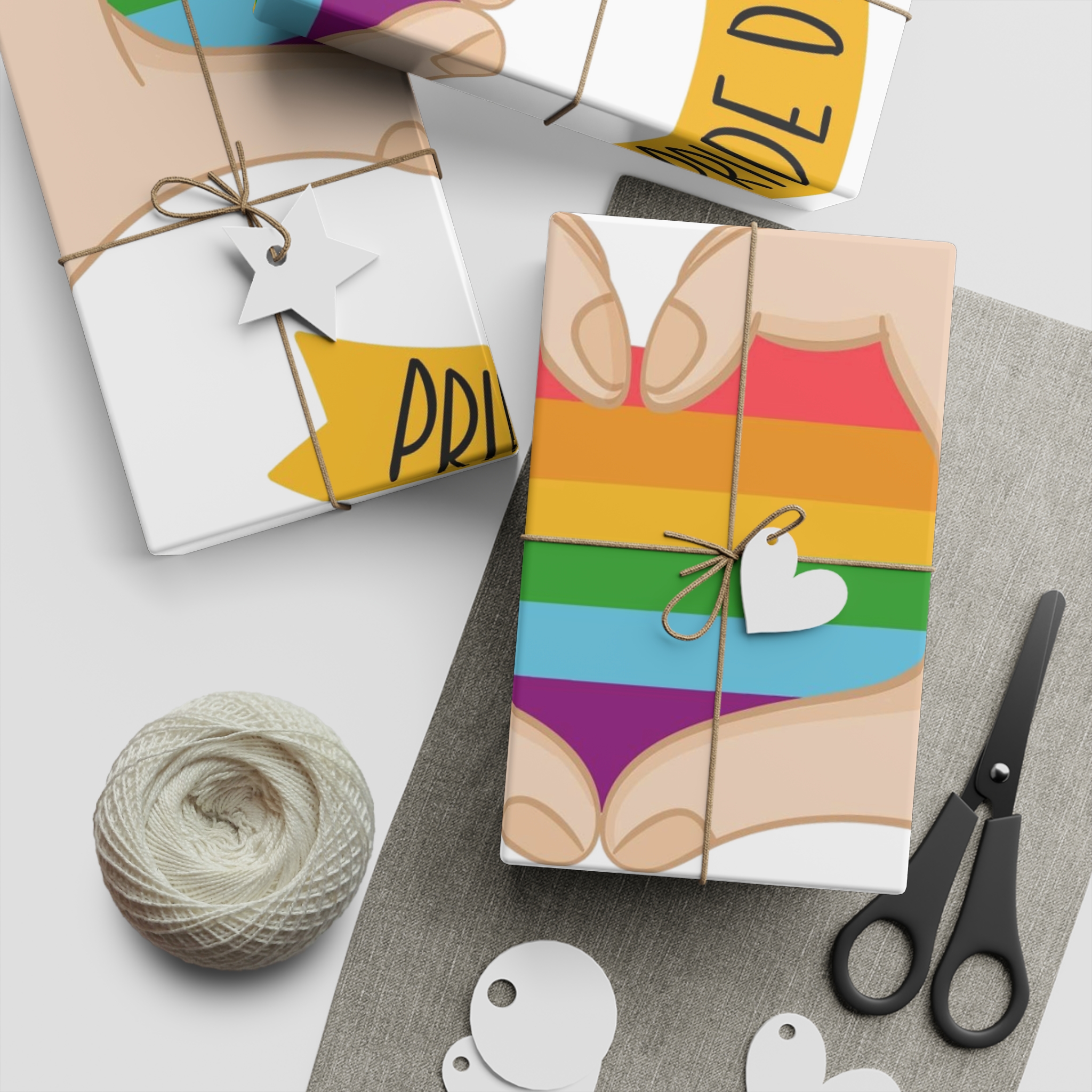 Pride Day Concept(1) Gift Wrapping Paper Sheets 1pc - Image 5