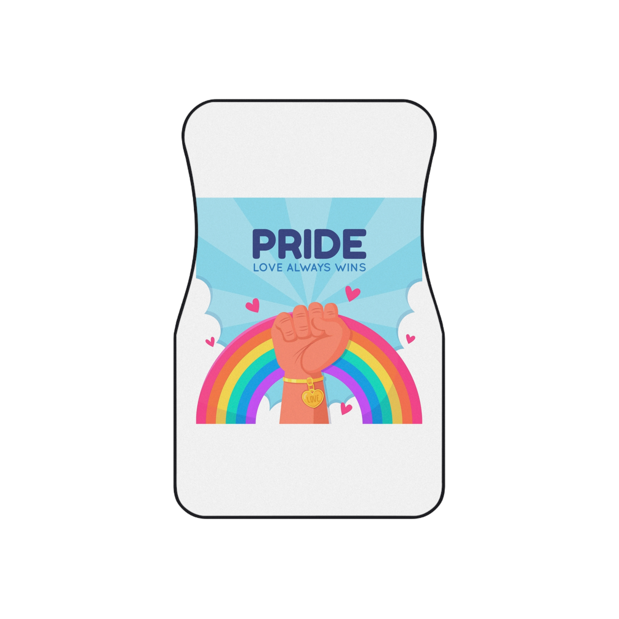 Pride Day Concept Car Mats Set Of 4 - Image 2