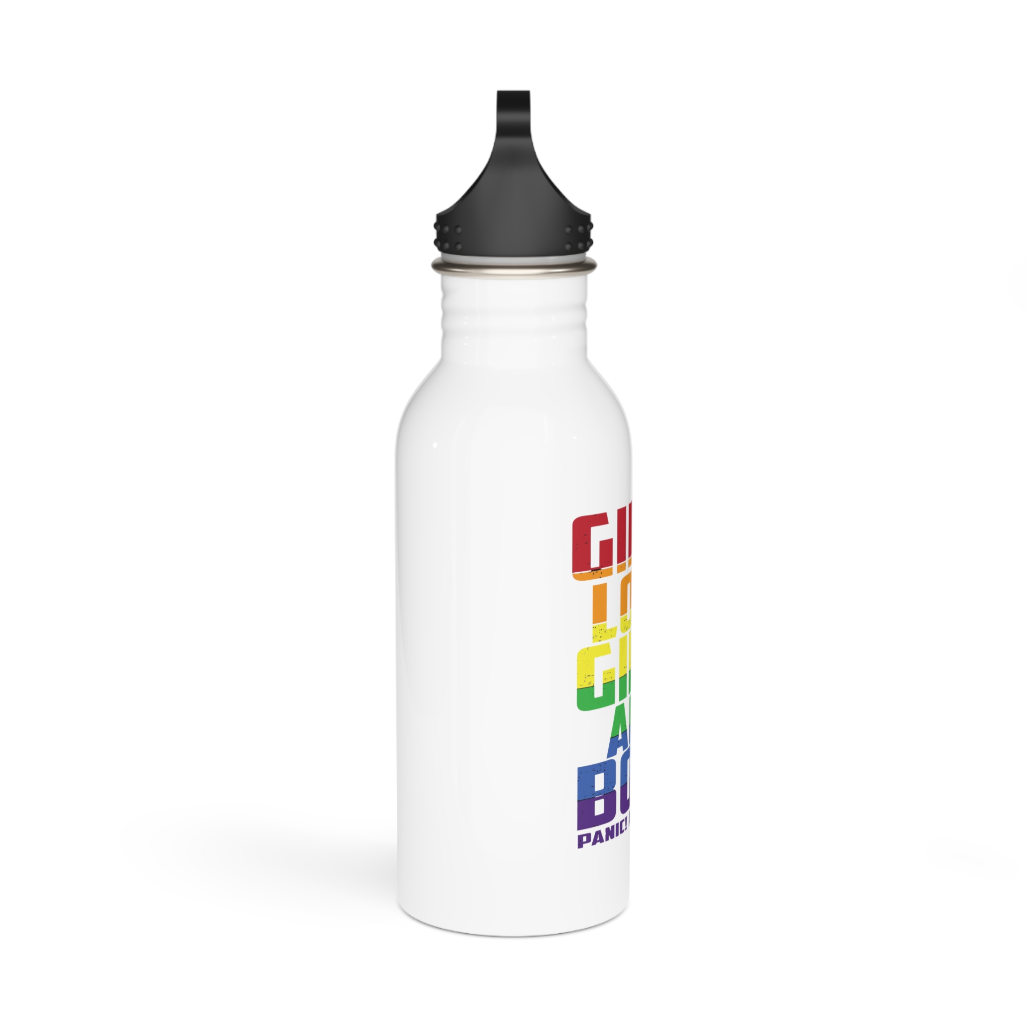 Vector T Shirt Design Template Stainless Steel Water Bottle - Image 2