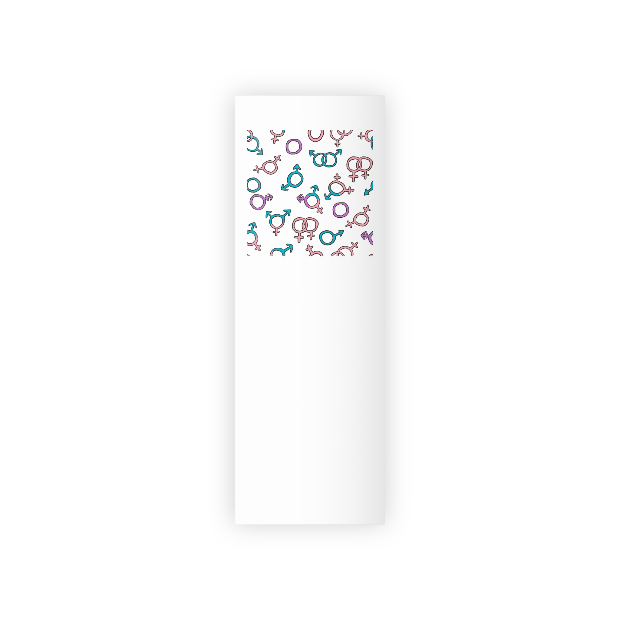 Seamless Pattern With Gender Signs Gift Wrapping Paper Rolls 1pc - Image 5