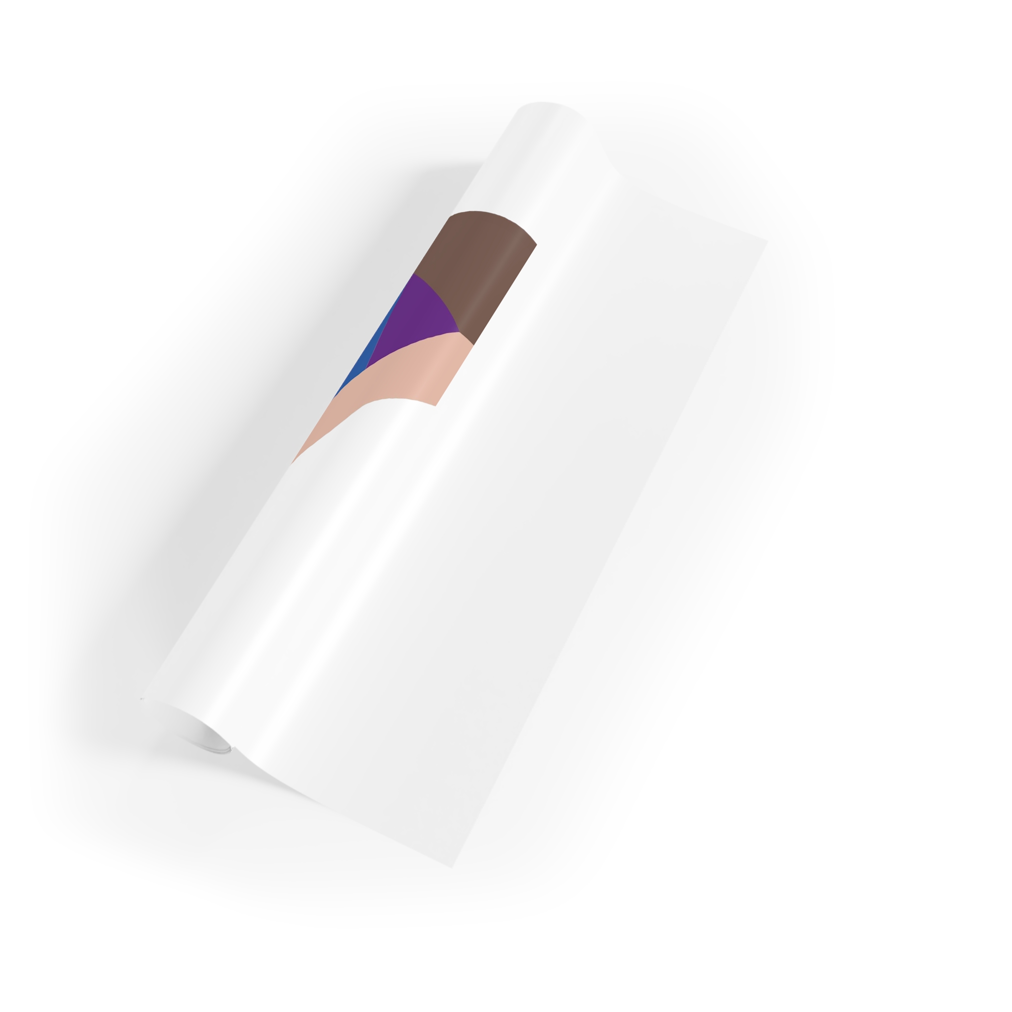 Hands Different Colors Skin Holding Rainbow Heart Lgbtq Color Gift Wrapping Paper Rolls 1pc - Image 3