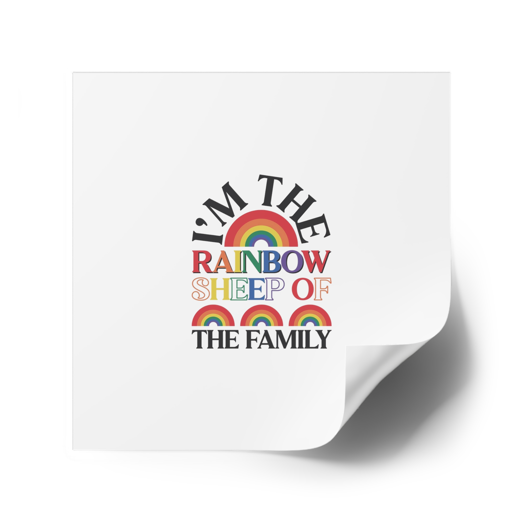 Lgbtq Pride Month Quote Eps Design Vector Pride Design Template Laminate Stickers Square - Image 42