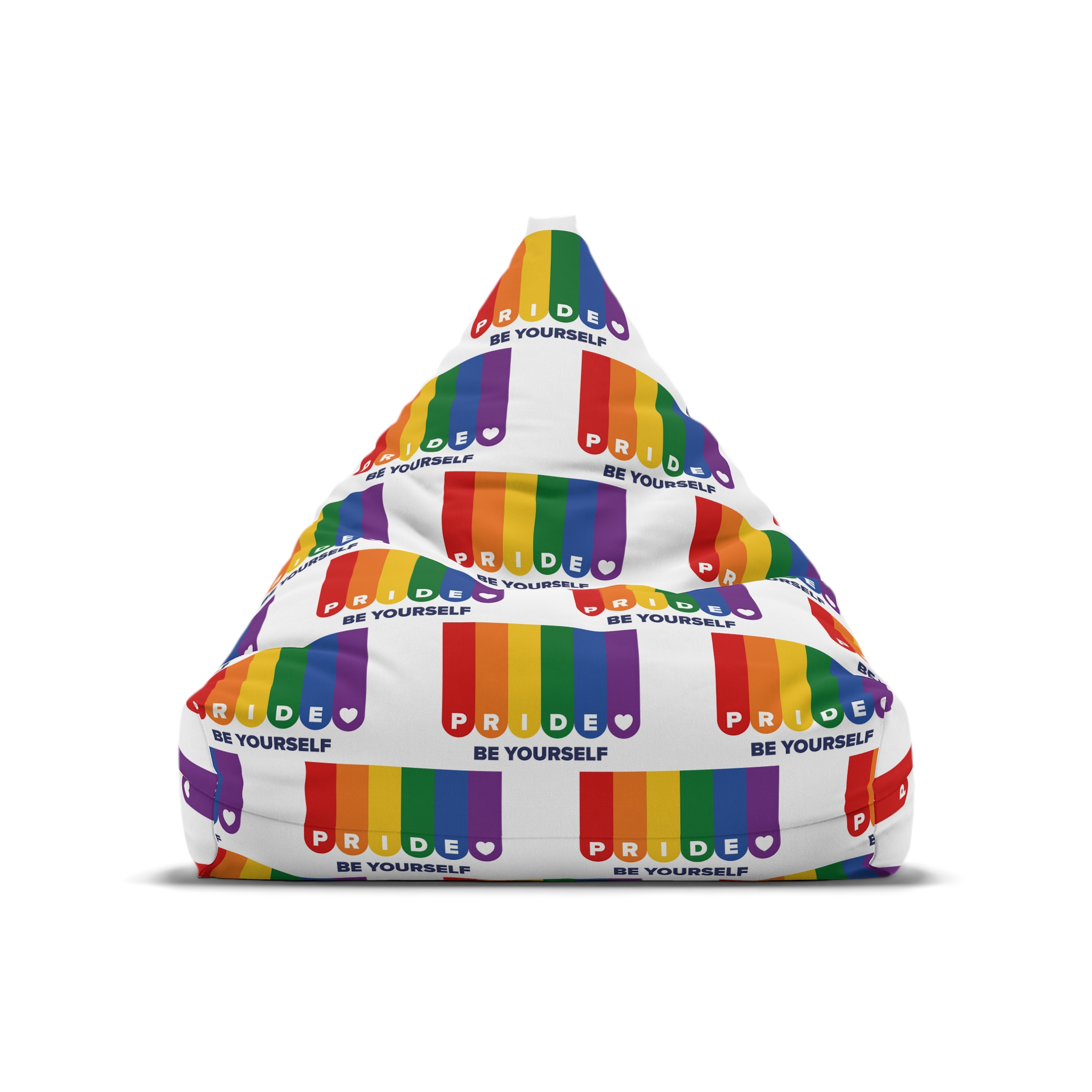 Lgbt Pride Month June Lesbian Gay Bisexual Transgender Lgbtq Flag Rainbow Vector(1) Bean Bag Chair Cover - Image 5
