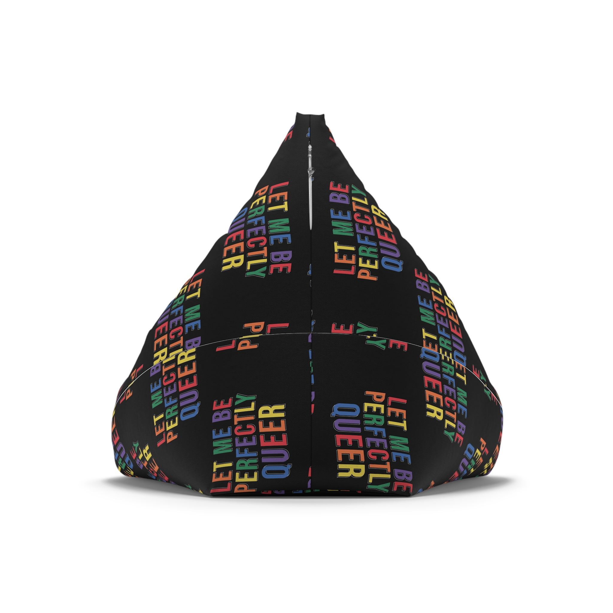 Pride Lgbtq Gay Typography Vector Tshirt Design(9) Bean Bag Chair Cover - Image 6