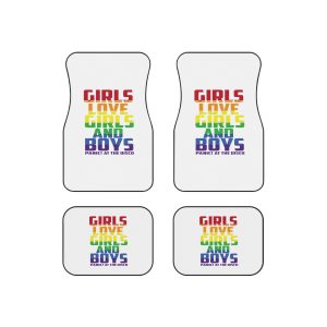 Vector T Shirt Design Template Car Mats Set Of 4