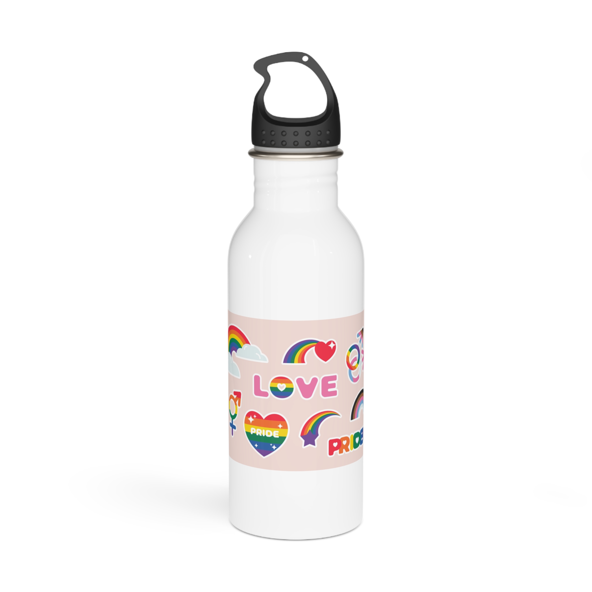 Lesbian Pride Design 050ECB Stainless Steel Water Bottle
