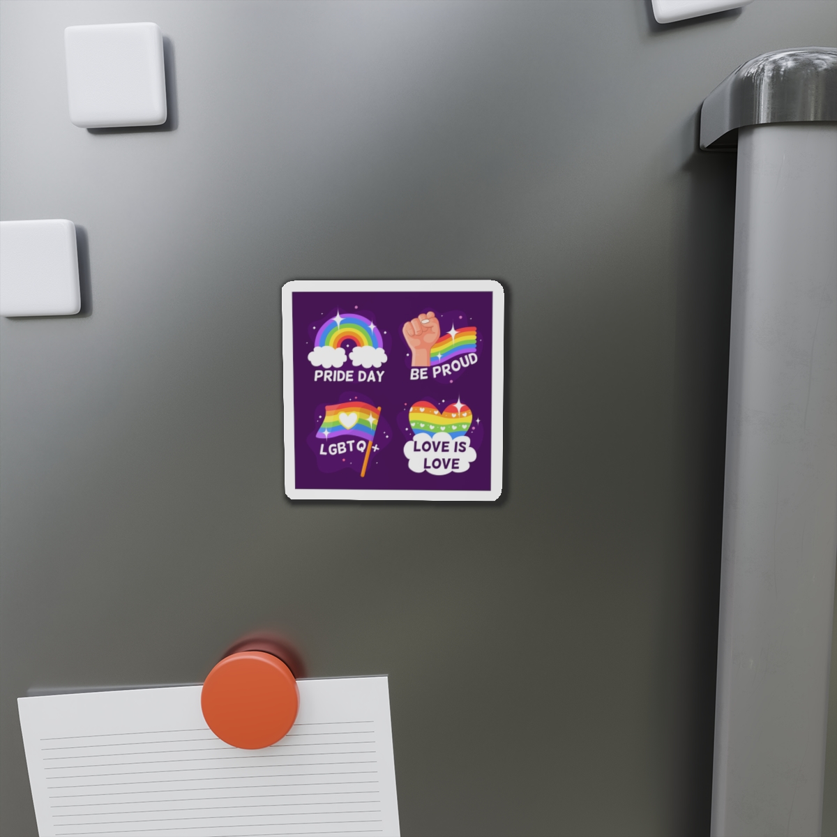 Pride Day Badges Collection Die Cut Magnets - Image 5