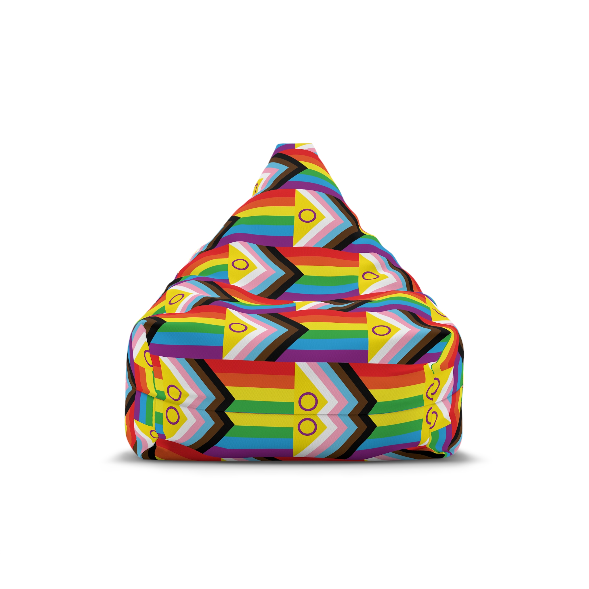 Lesbian Pride Design 75FFA9 Bean Bag Chair Cover