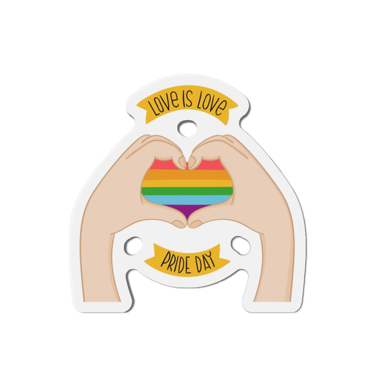 Pride Day Concept(1) Die Cut Magnets - Image 7