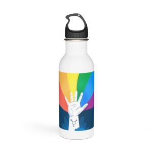 Pride Day Concept Stainless Steel Water Bottle