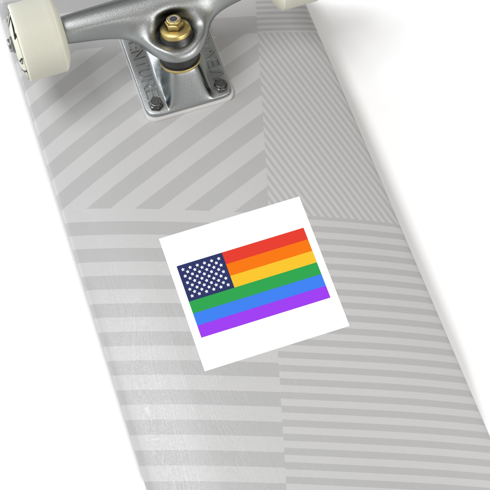 Lgbt Pride Month June Lesbian Gay Bisexual Transgender Lgbtq Flag Rainbow Vector (1) Laminate Stickers Square - Image 28