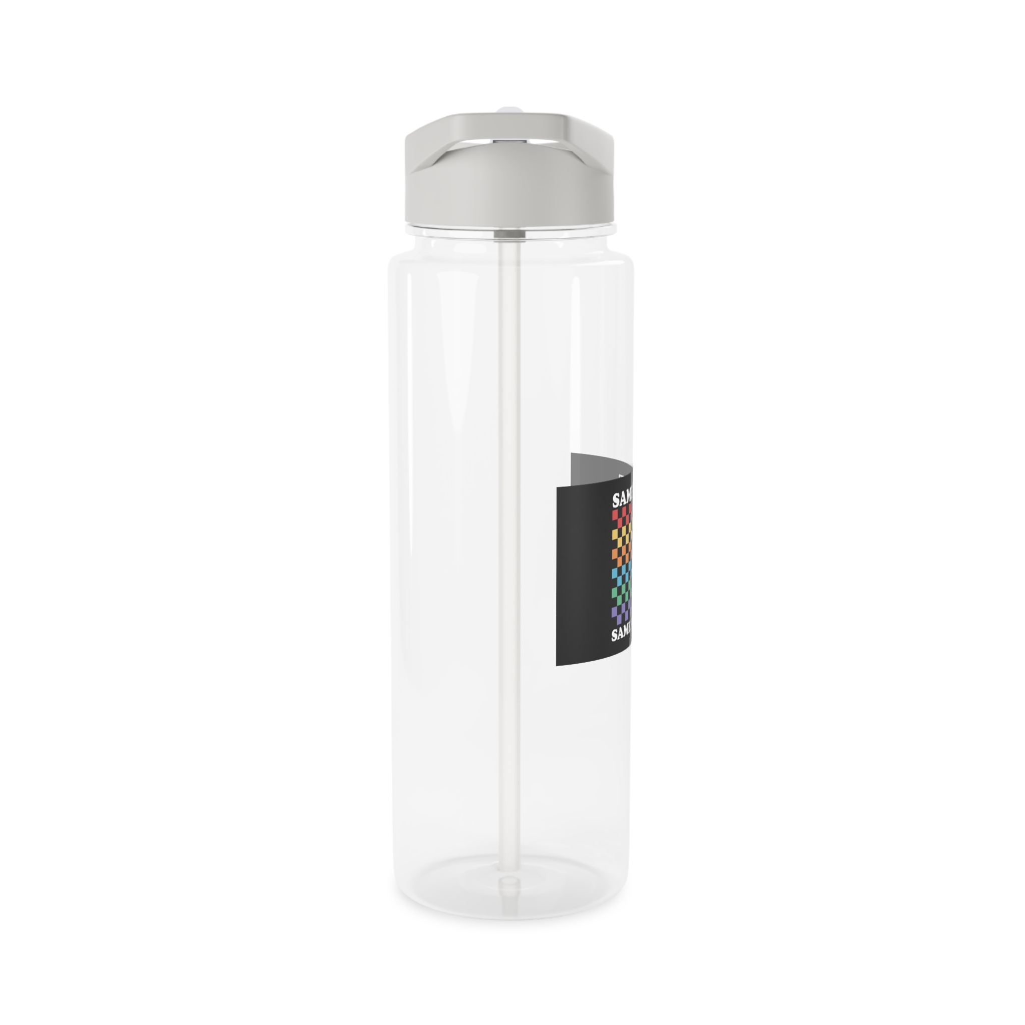Pride Lgbt Gay Typography T Shirt Design Tritan Water Bottle - Image 8