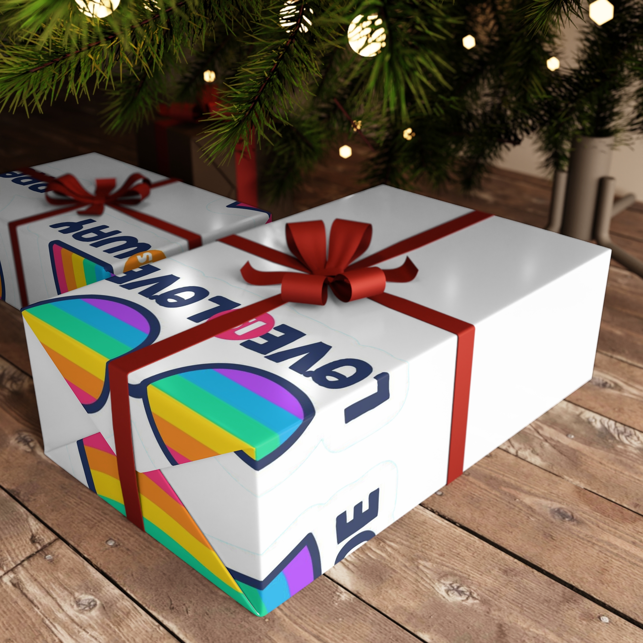Pride Day Lables Collection Gift Wrapping Paper Sheets 1pc - Image 3