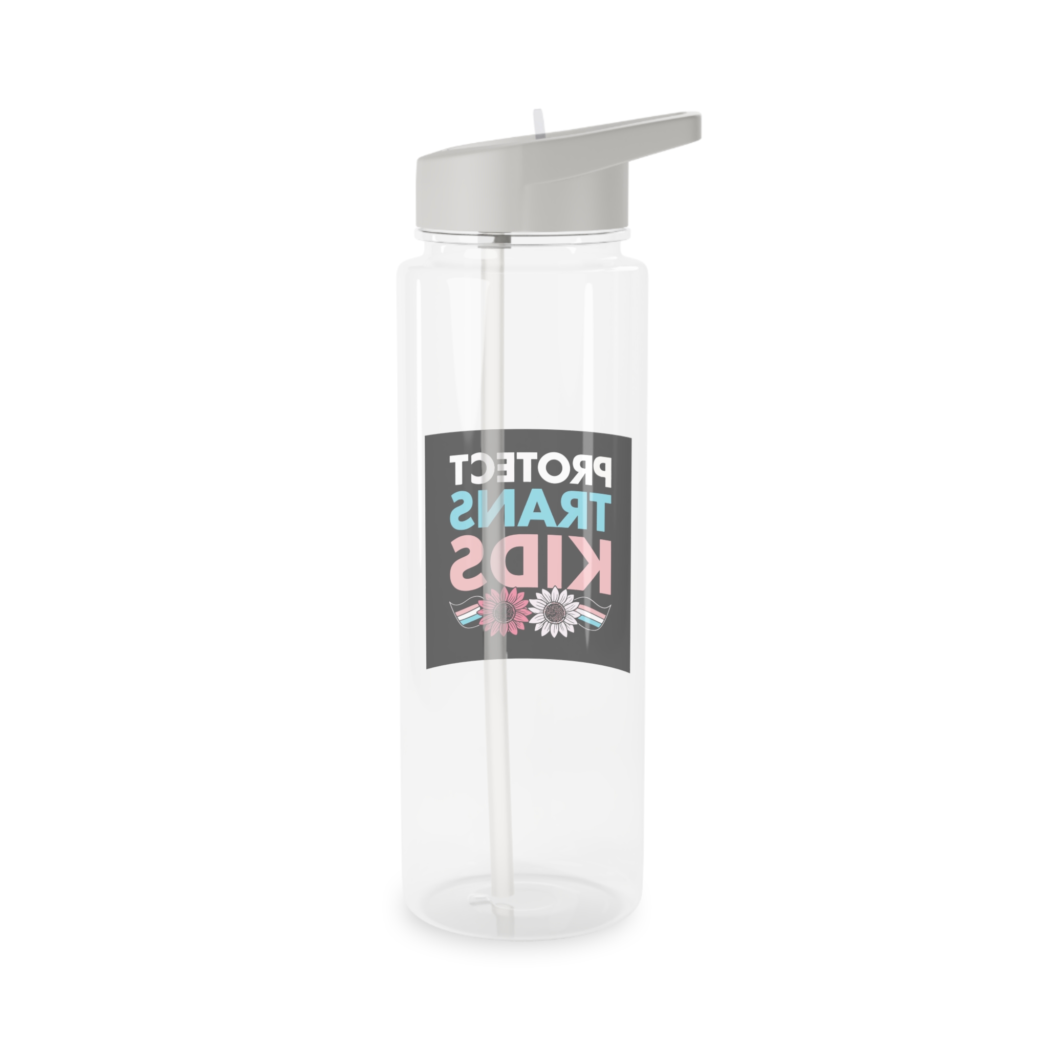 Protect Trans Kids(1) Tritan Water Bottle - Image 6