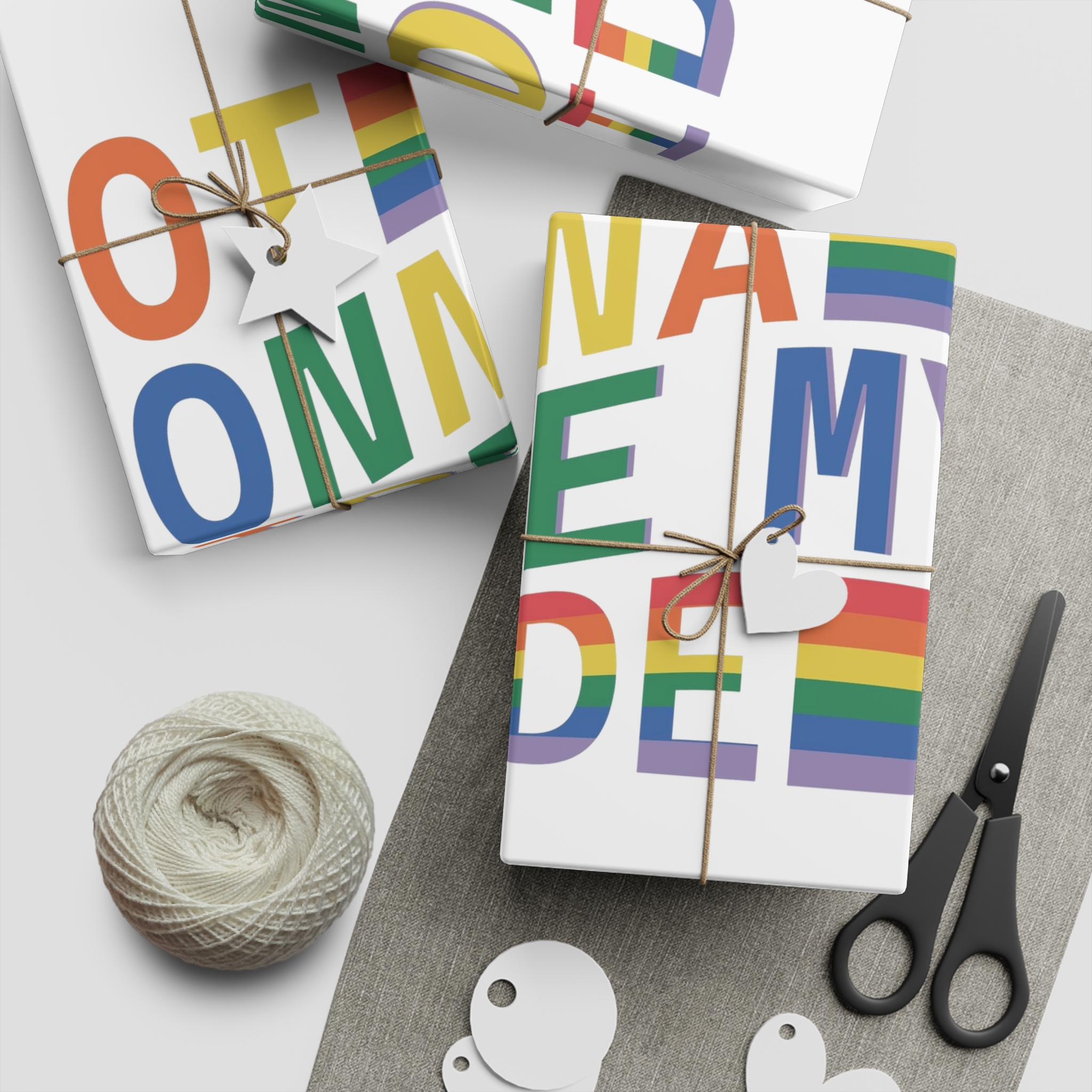 Lgbtq Pride Month Svg Design Bundle(1) (2) Gift Wrapping Paper Sheets 1pc - Image 2