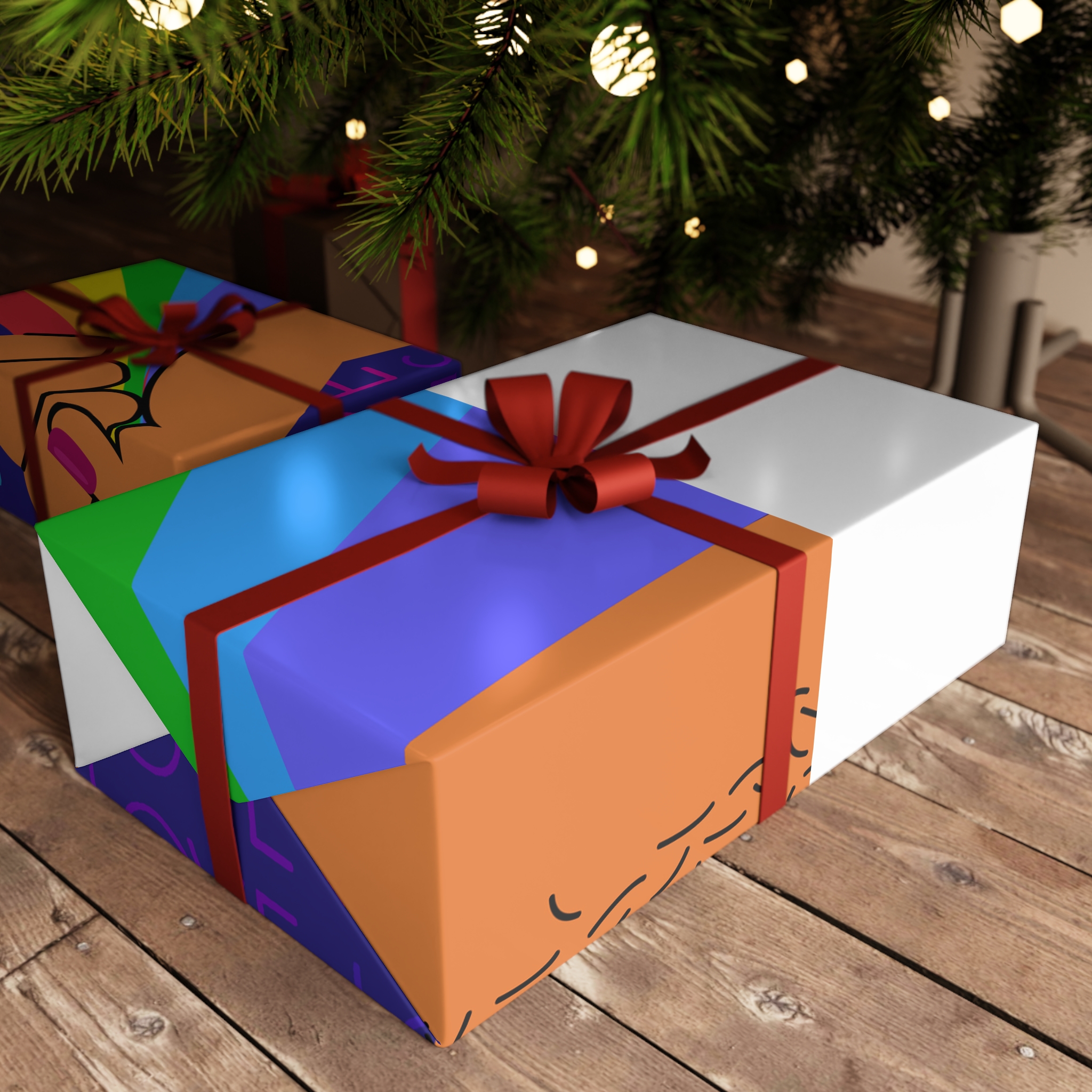 Pride Day Concept(1) Gift Wrapping Paper Sheets 1pc - Image 3