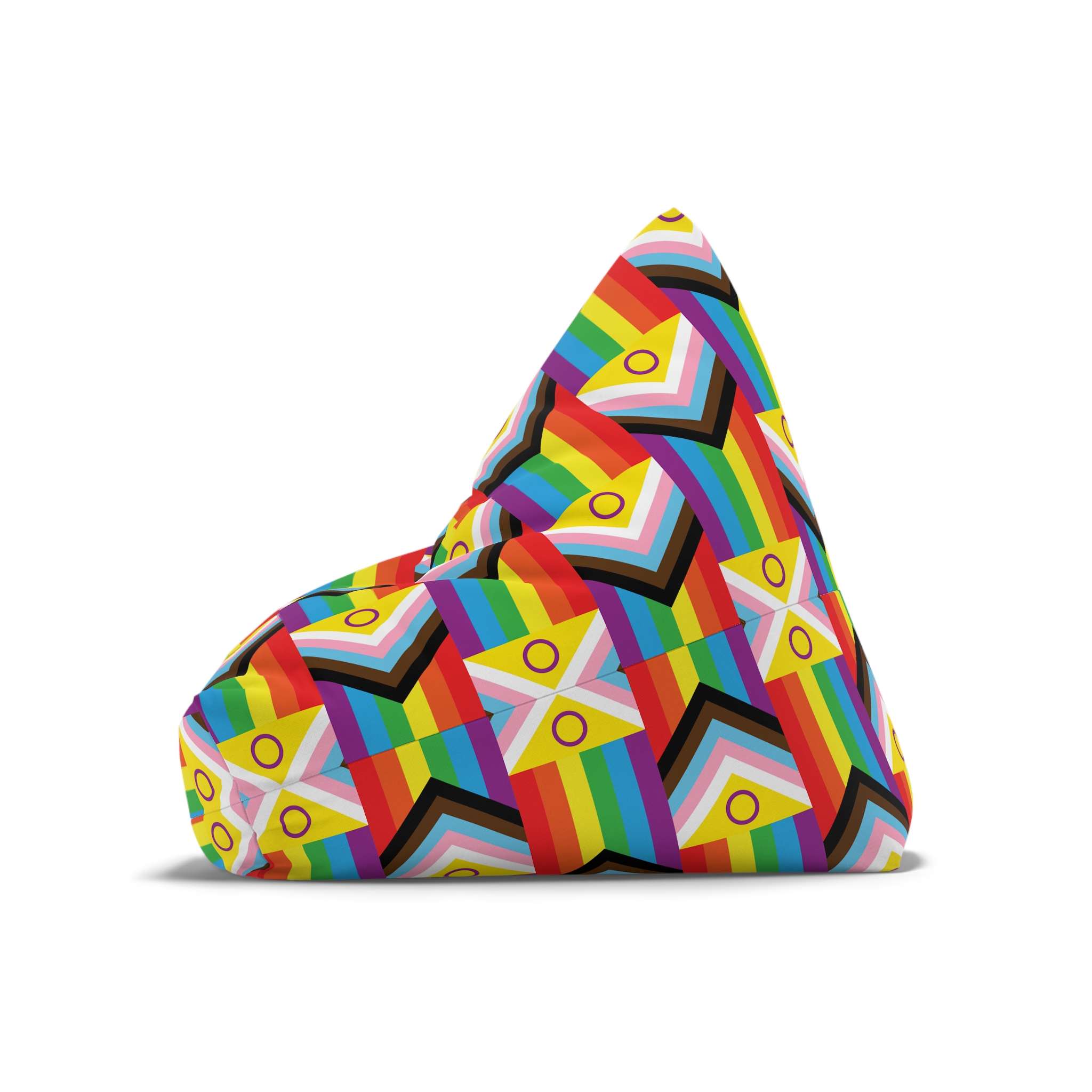 Lesbian Pride Design 75FFA9 Bean Bag Chair Cover - Image 8