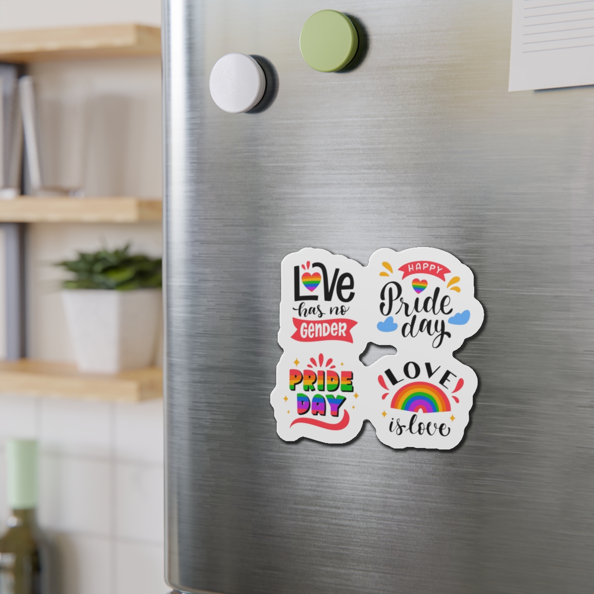 Hand Drawn Pride Day Label Collection(1) Die Cut Magnets - Image 12