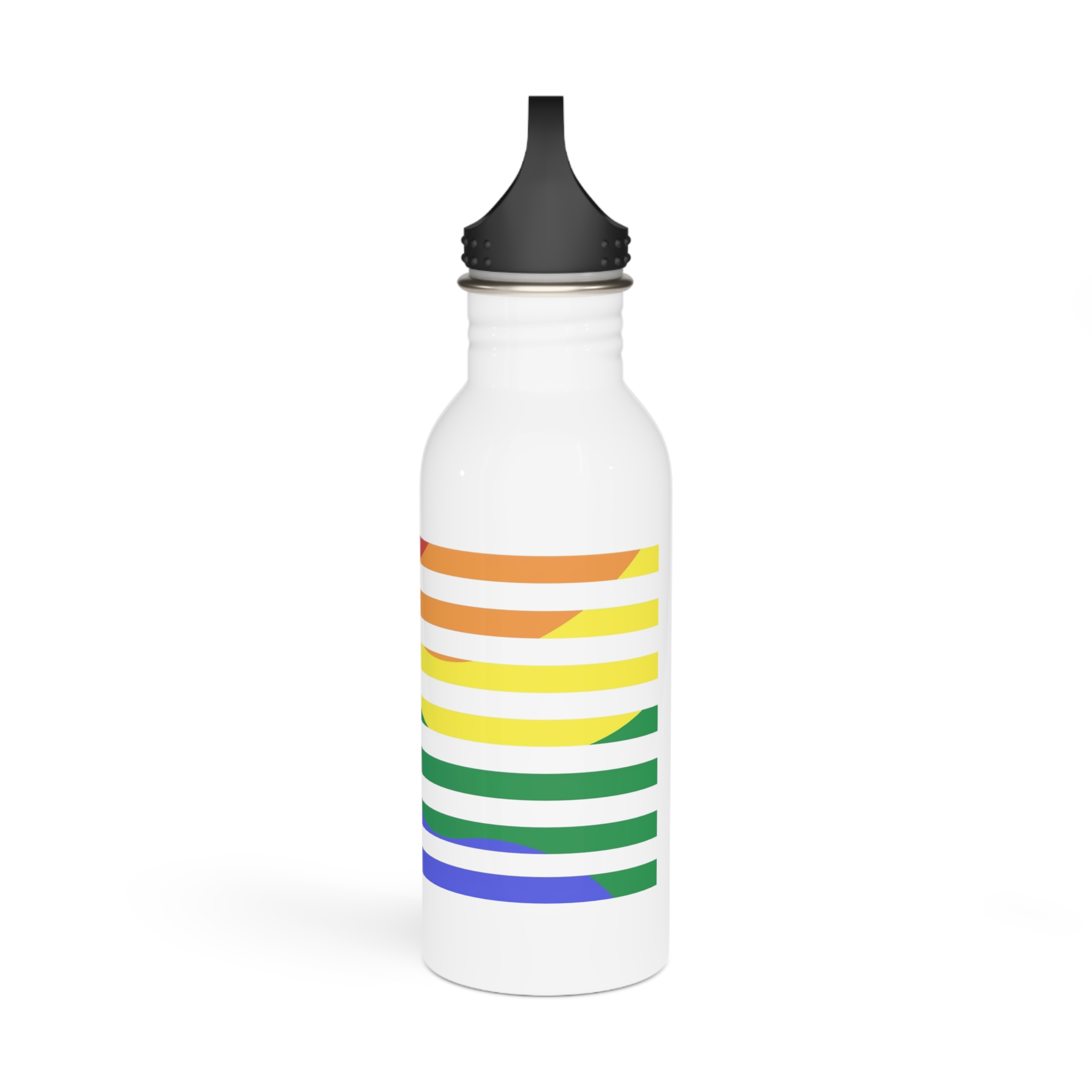 Pride Month America Concept Us Pride Month Flag Stainless Steel Water Bottle - Image 4