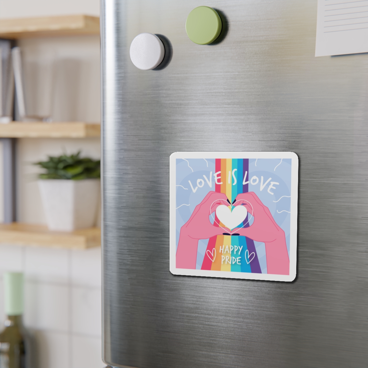 Pride Day Celebration Design Die Cut Magnets - Image 9