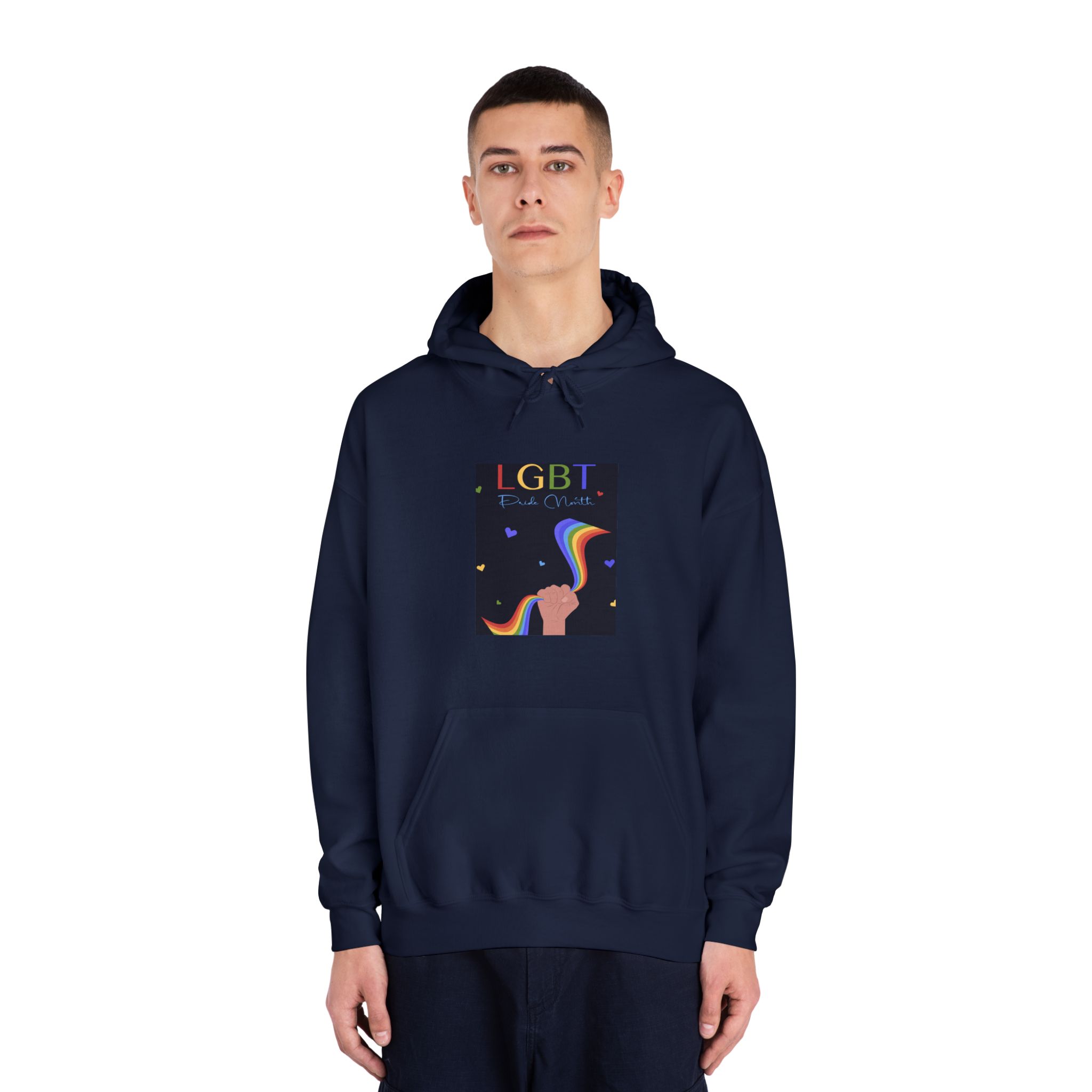 Poster Lgbt Pride Month Unisex Dryblend Hooded Sweatshirt - Image 31